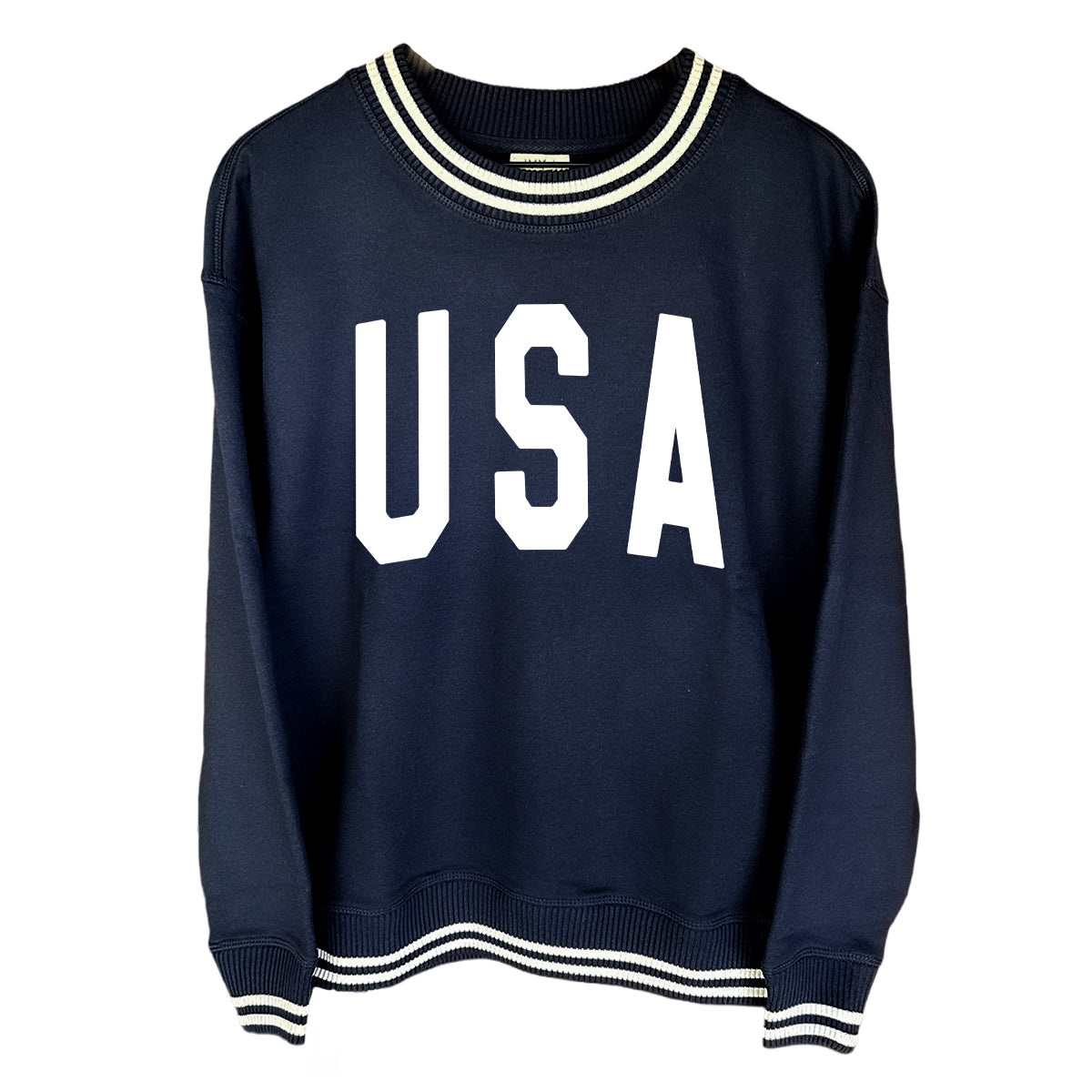 USA Collegiate Solid White (Front)