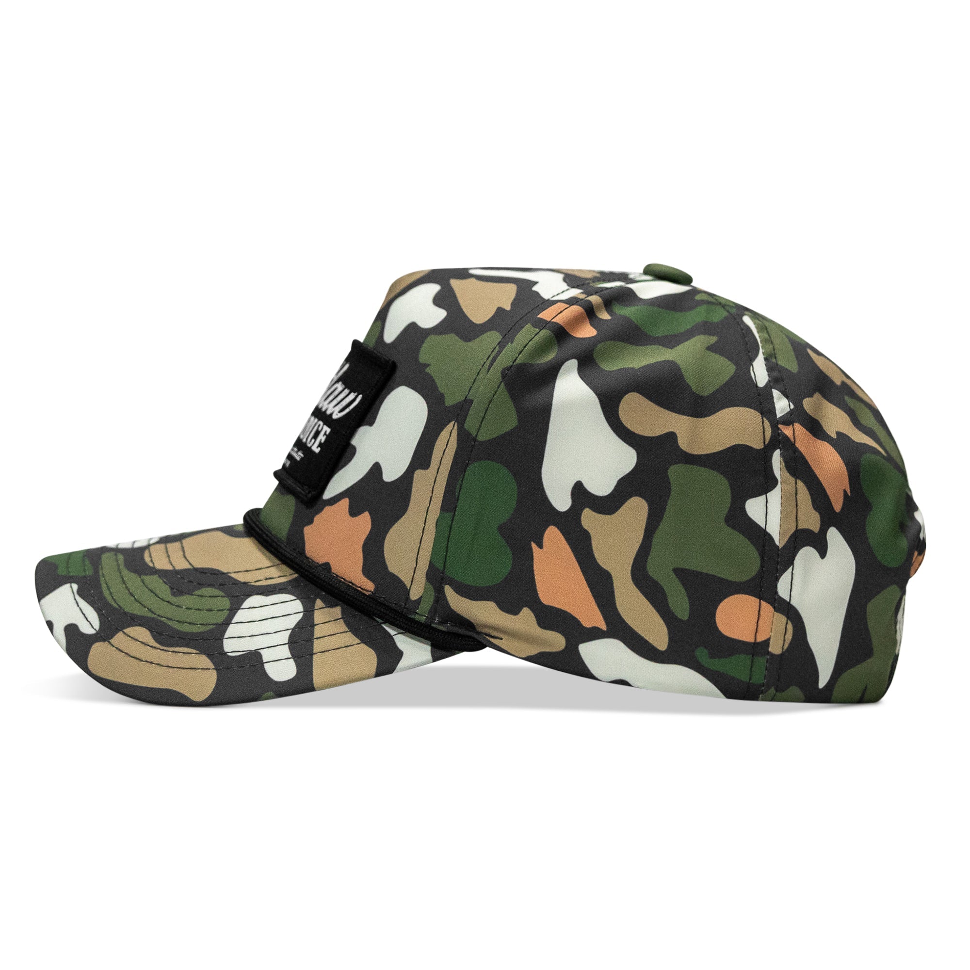 Outlaw By Choice Patch 5 Panel Snapback