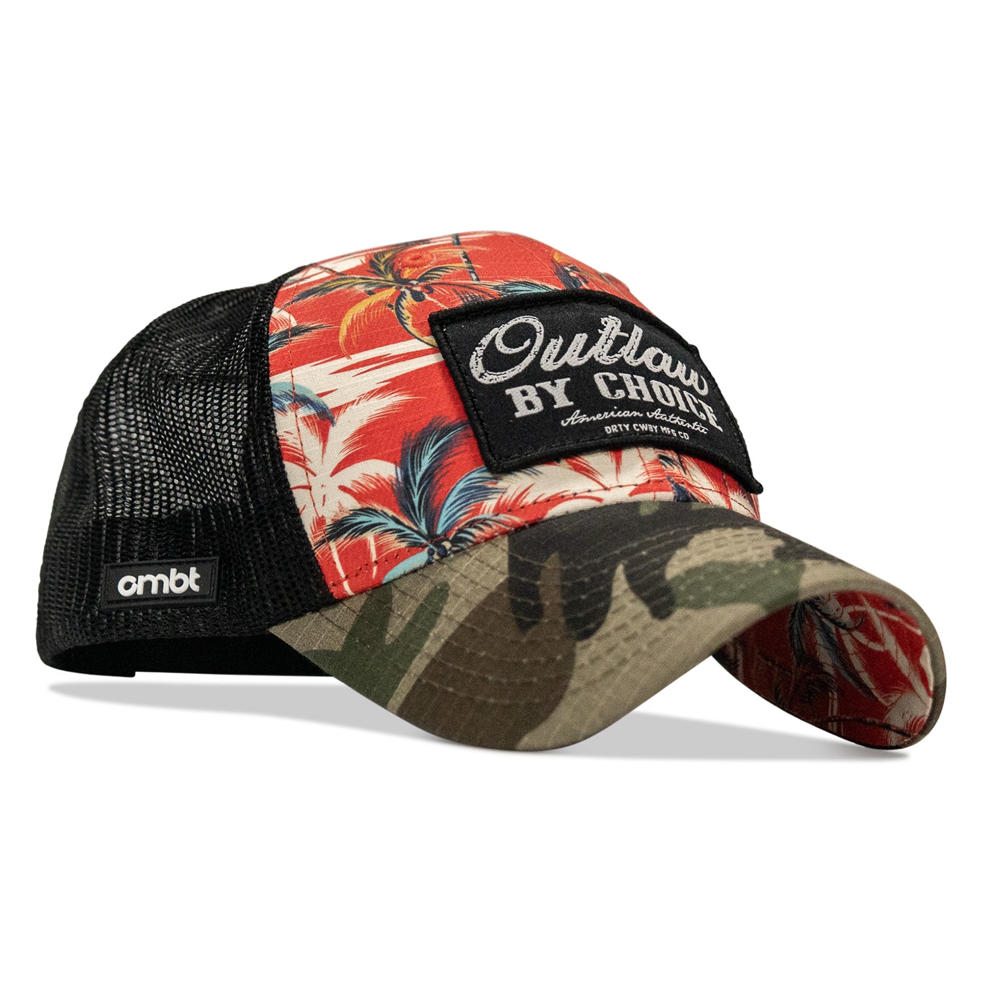 Outlaw By Choice Patch Original Ripstop Classic Snapback Hat