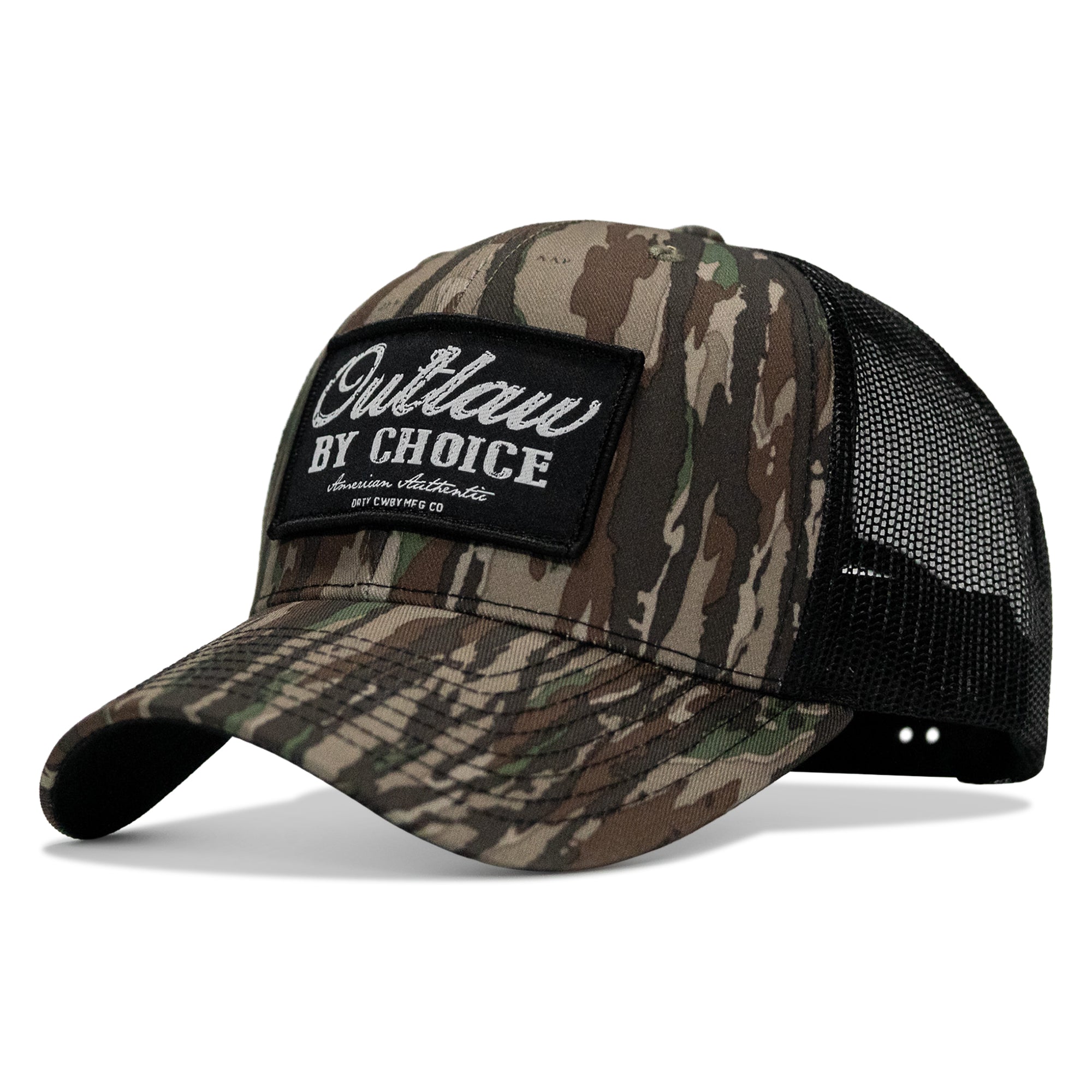 Outlaw By Choice Patch Snapback Cap