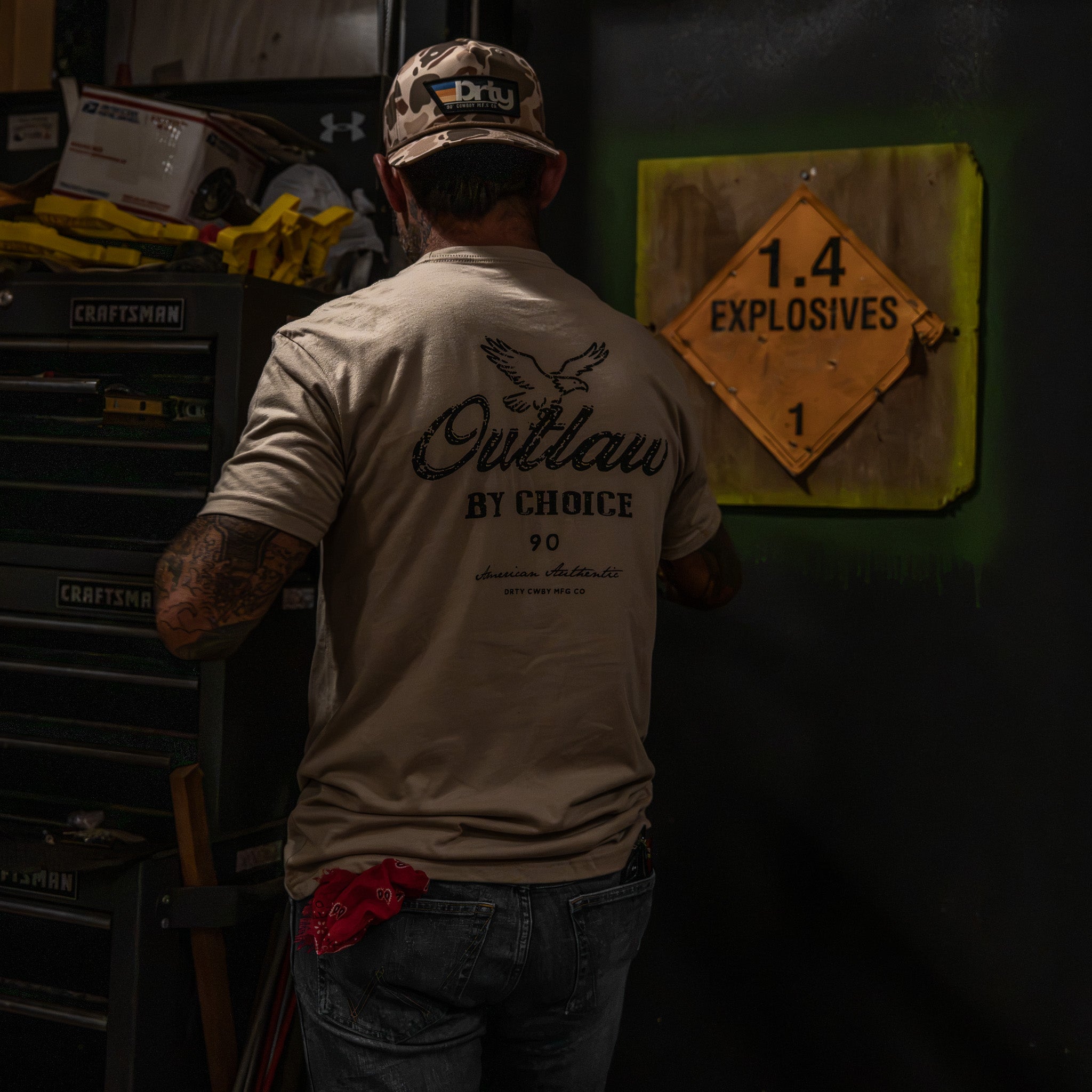 Outlaw By Choice Men's T-Shirt