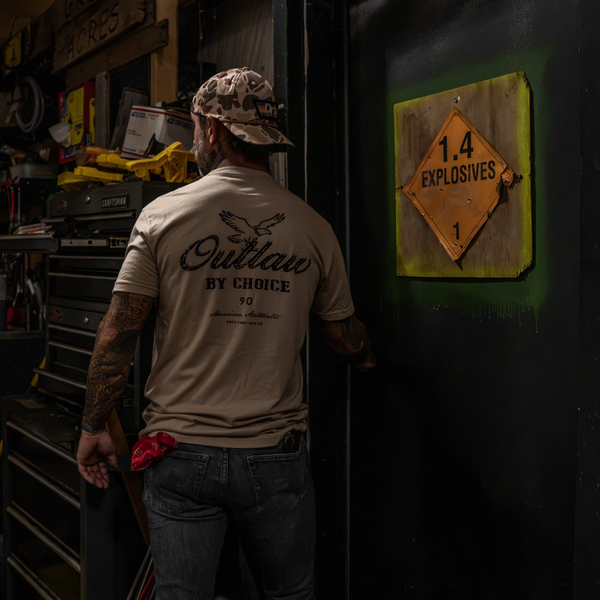 Outlaw By Choice Men's T-Shirt