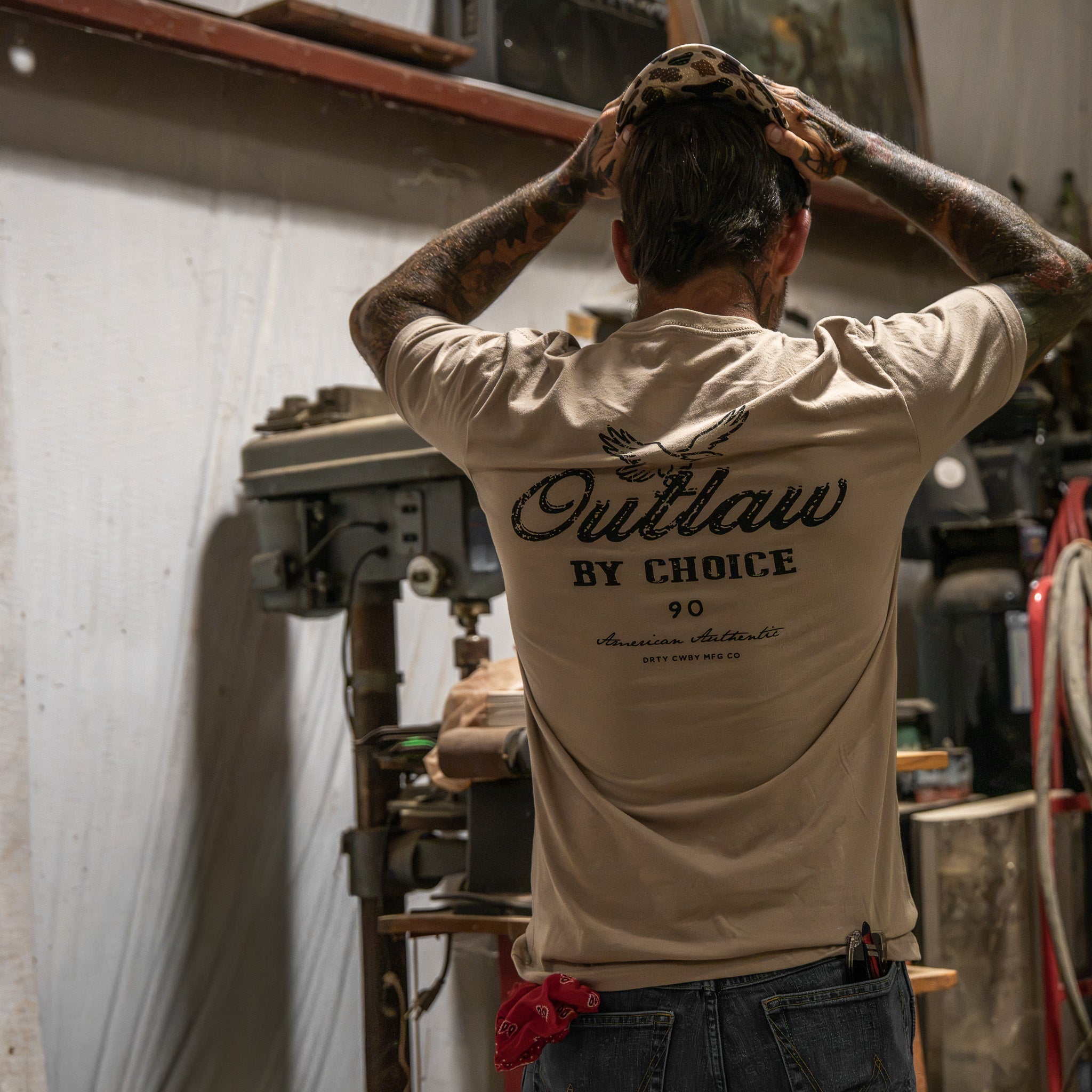 Outlaw By Choice Men's T-Shirt