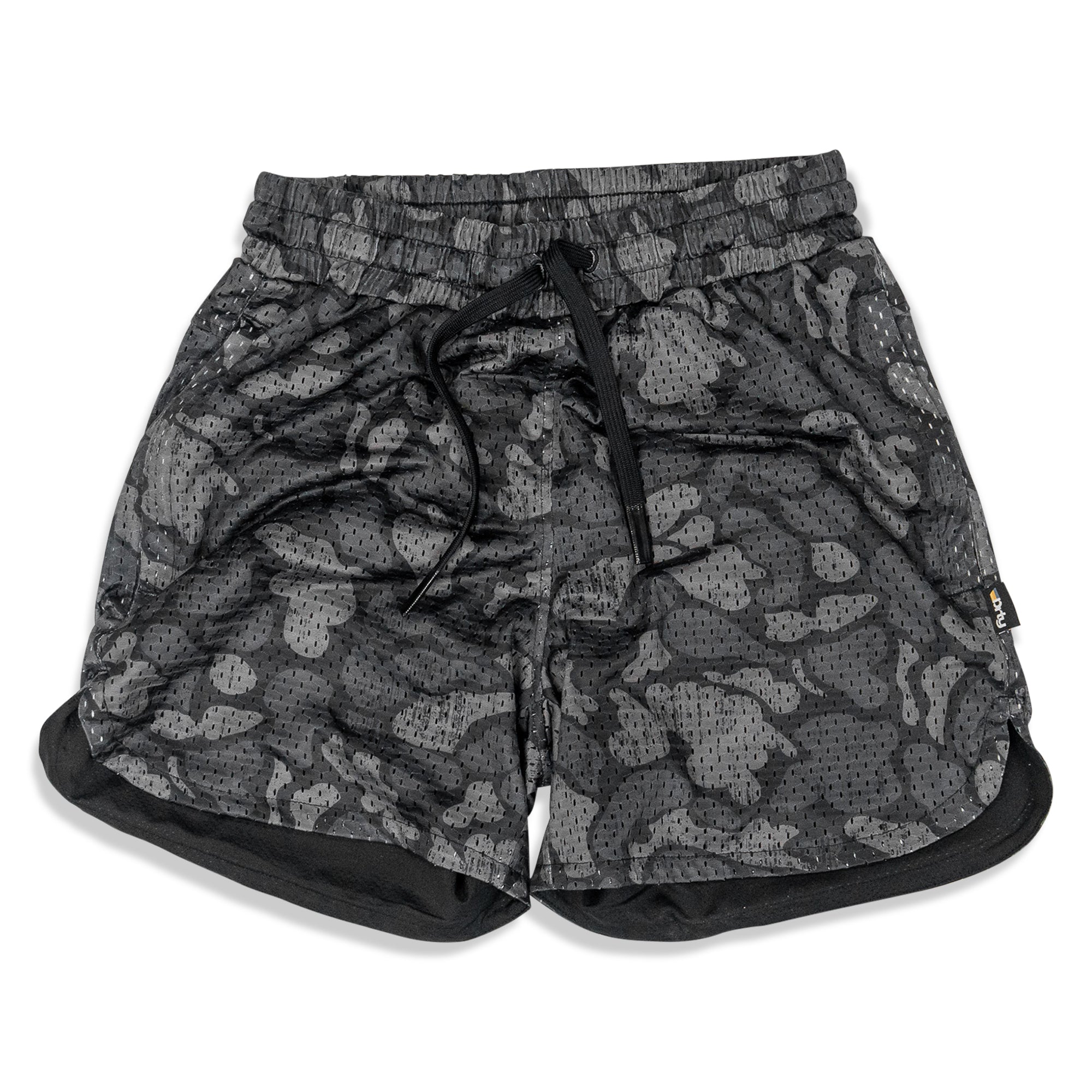 Men’s Double-Layer Mesh Training Shorts — 5" Inseam