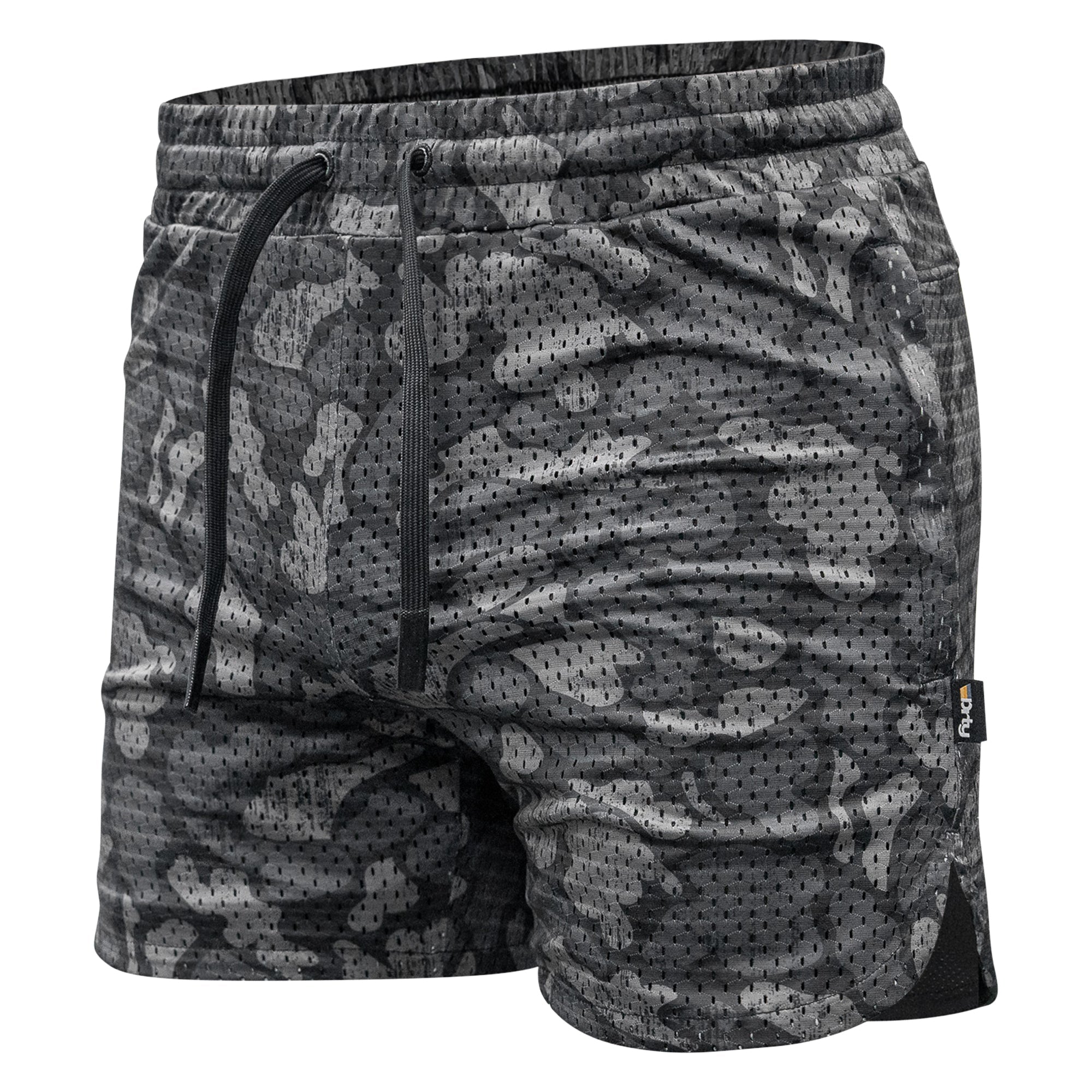 Men’s Double-Layer Mesh Training Shorts — 5" Inseam