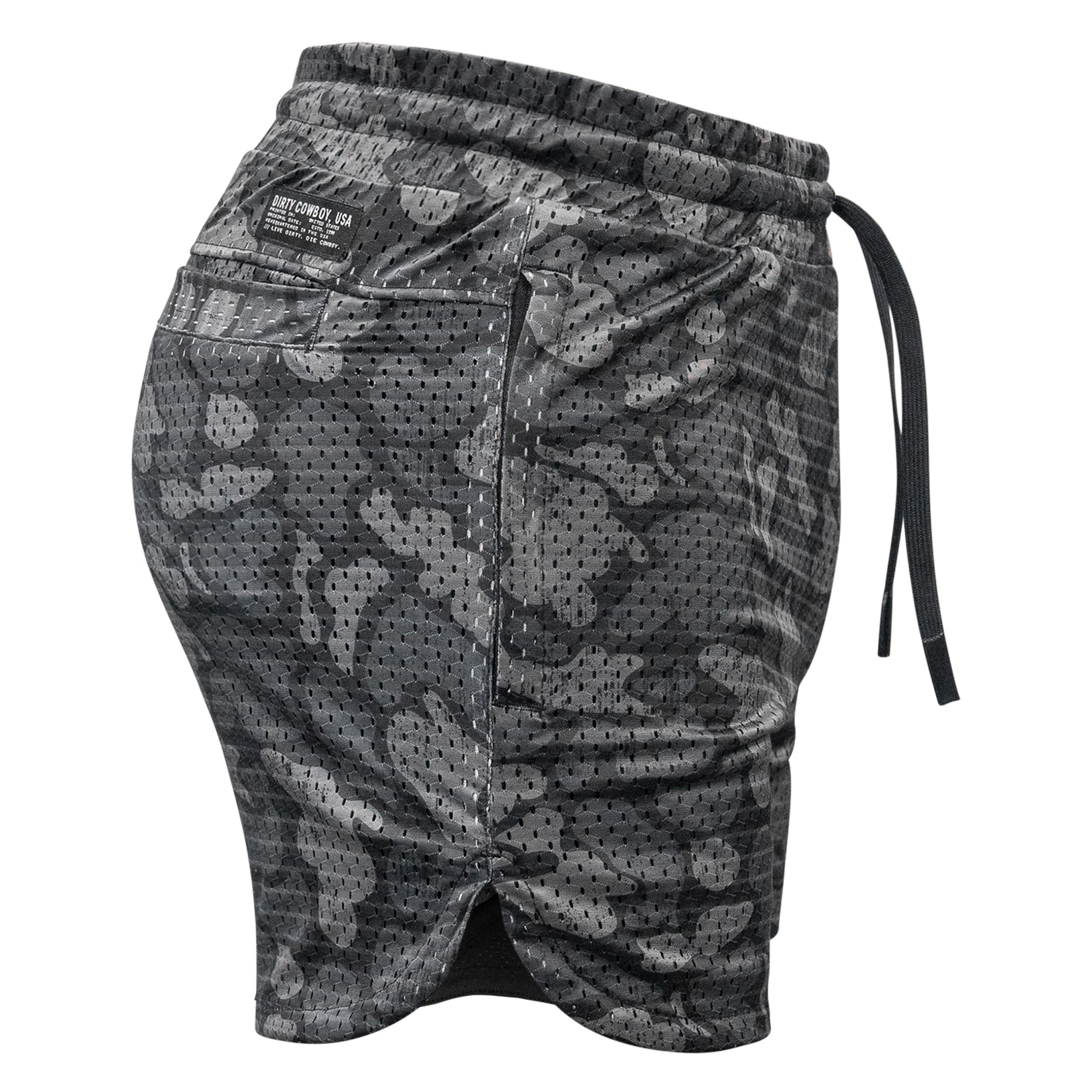 Men’s Double-Layer Mesh Training Shorts — 5" Inseam