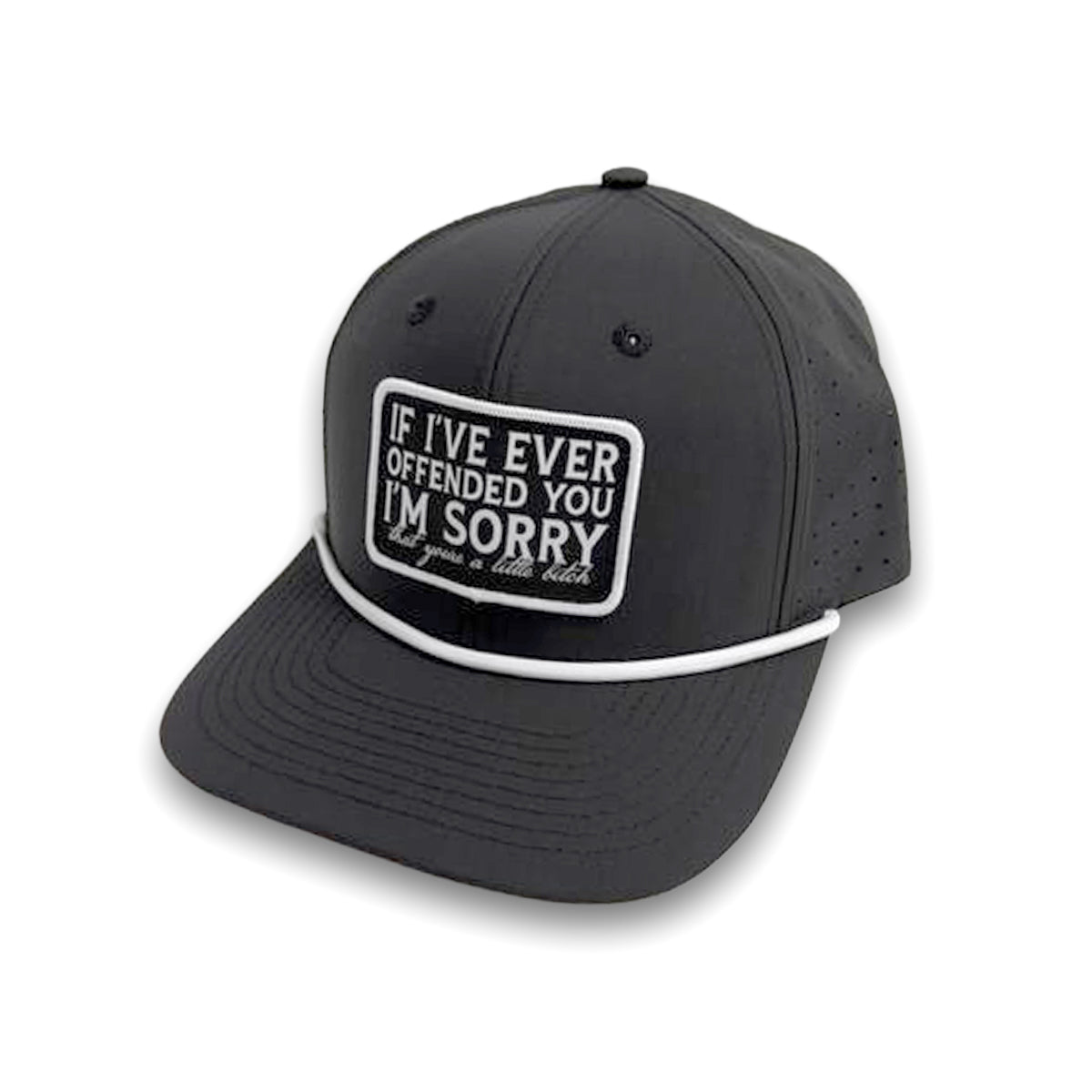 If I’ve Ever Offended You Woven Patch Hat