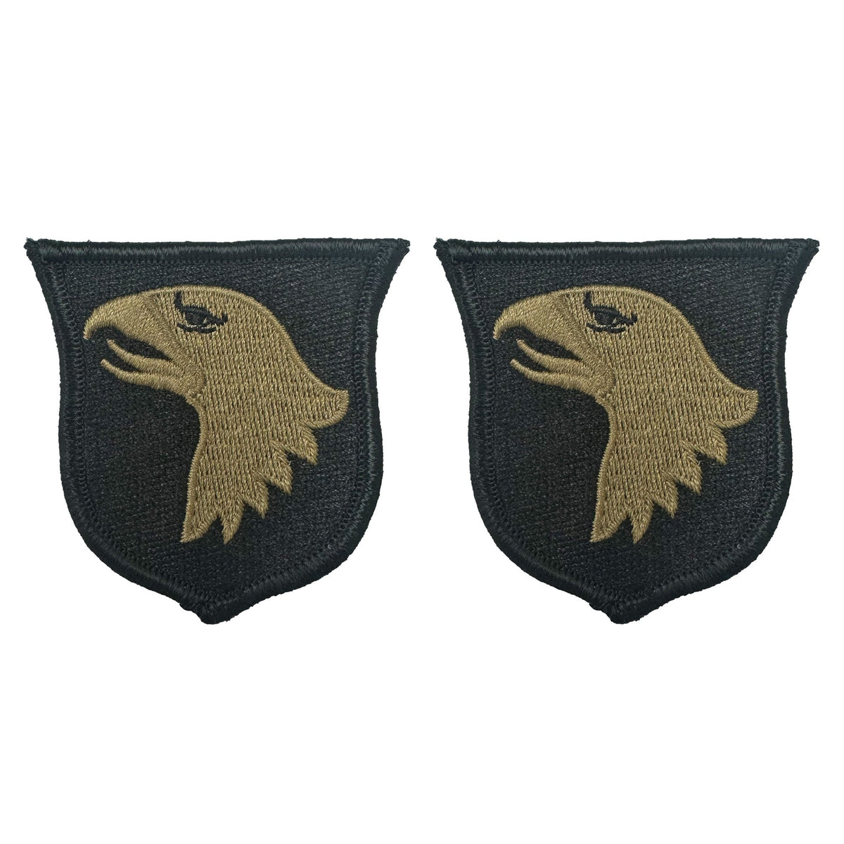 U.S. Army 101st Airborne Division OCP Patch w/ Hook Fastener (pair)