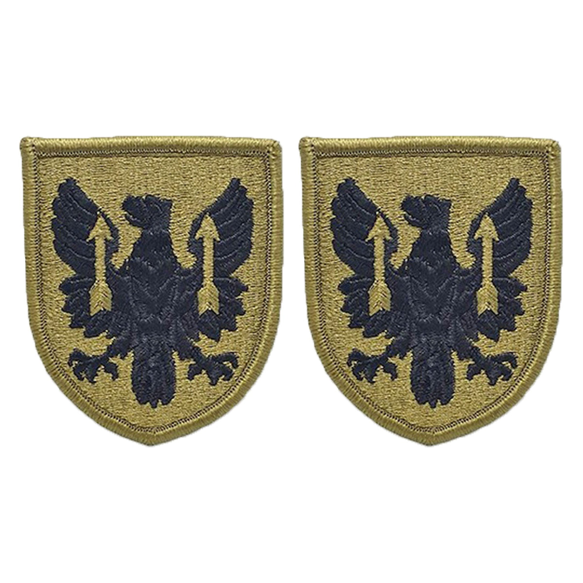 U.S. Army 11th Aviation Command OCP Patch w/ Hook Fastener (pair)