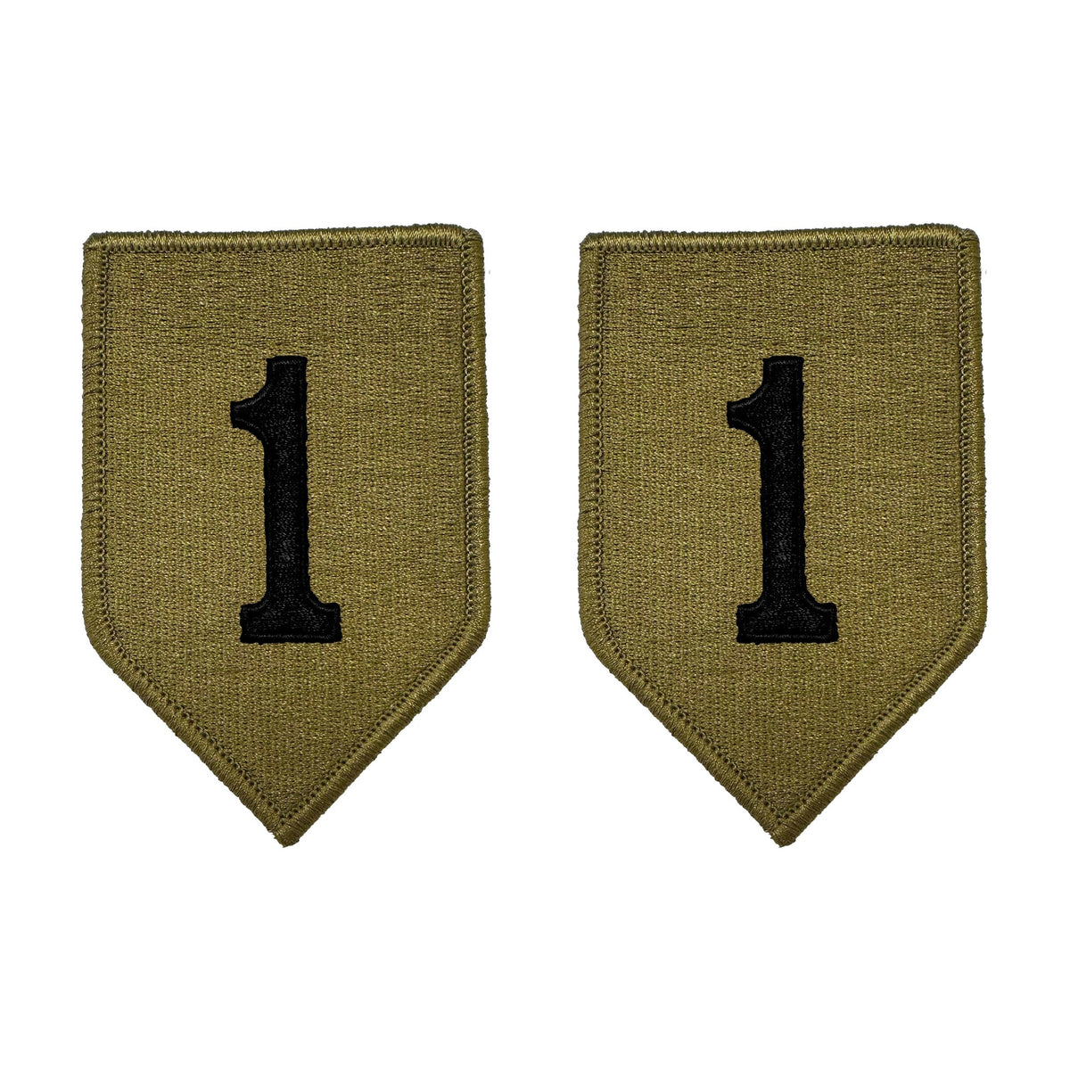 U.S. Army 1st Infantry Division OCP Patch with Hook Fastener (pair)