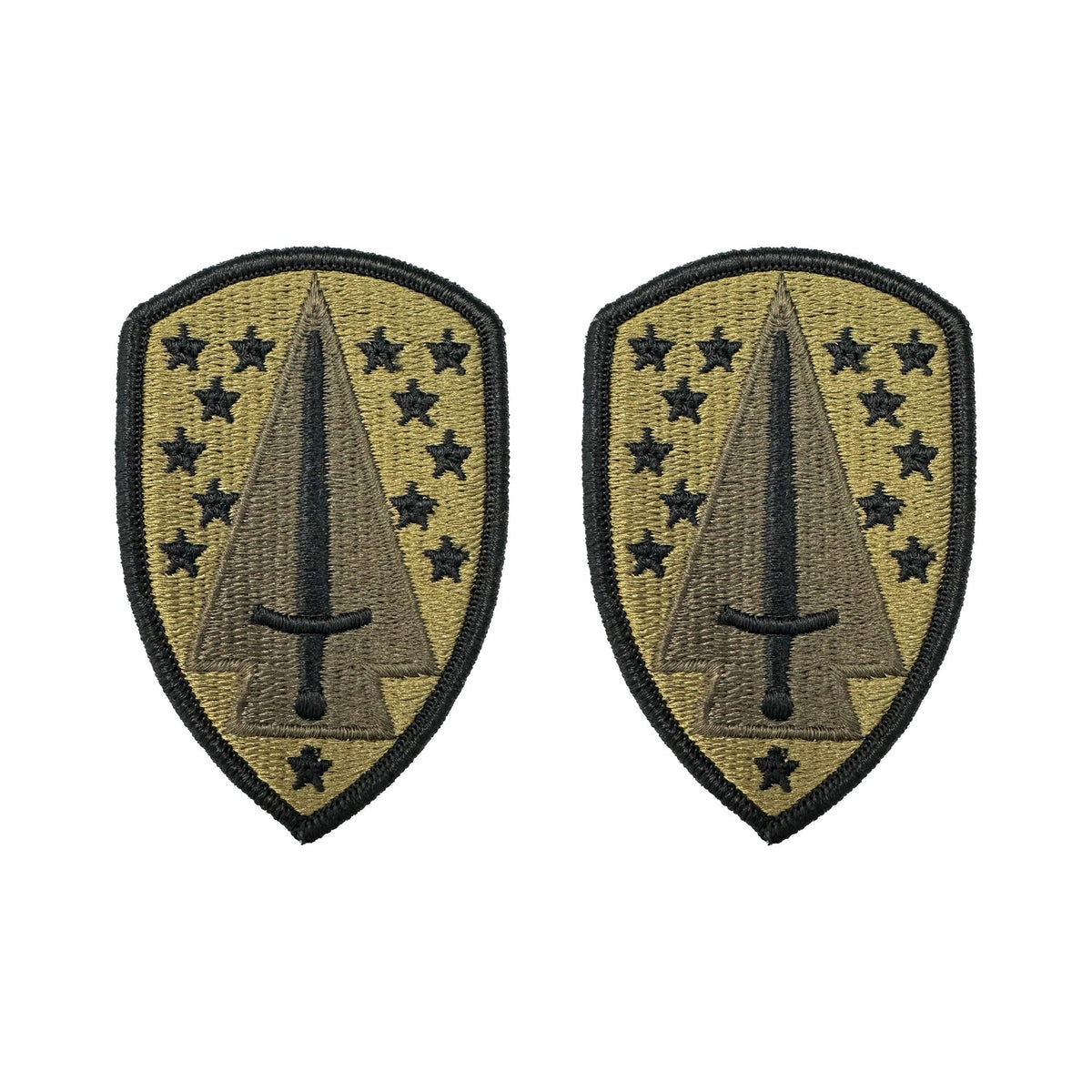 U.S. Army Security Force Assistance Brigade OCP Patch w/ Hook Fastener (pair)