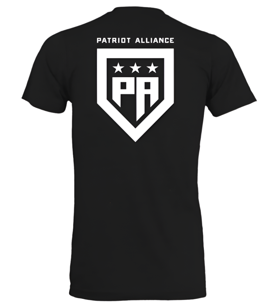 Patriot Alliance Shield T-Shirt - Black