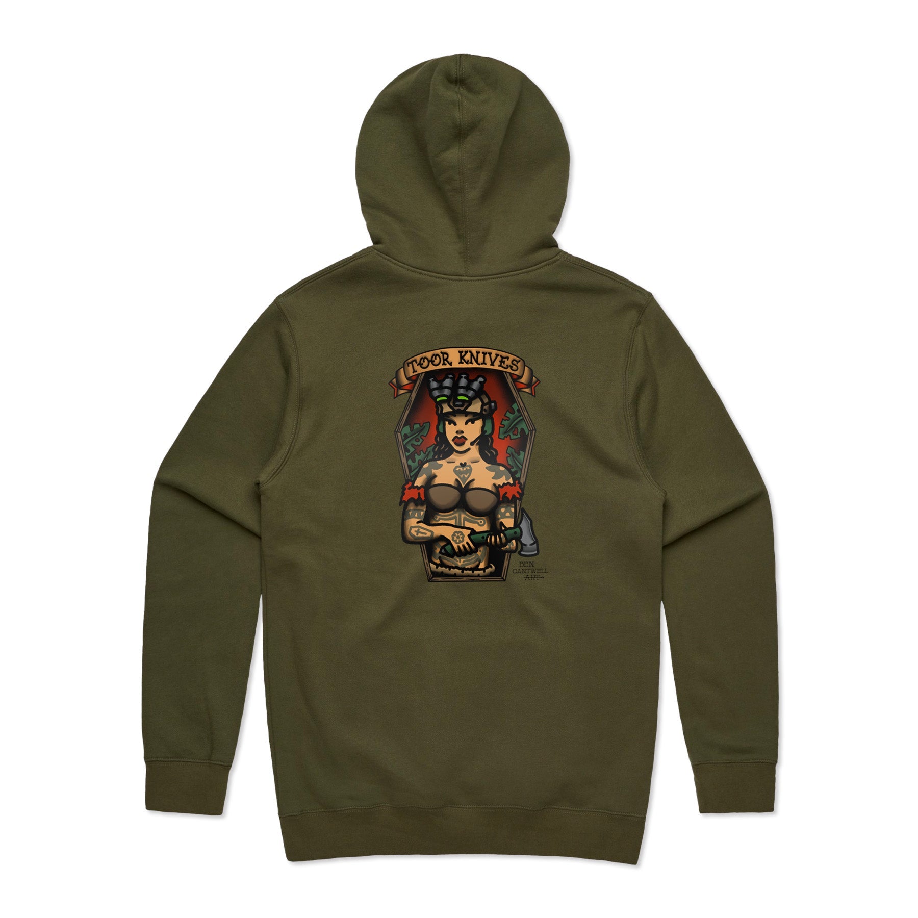 Pin-Up Hula Operator Hoodie
