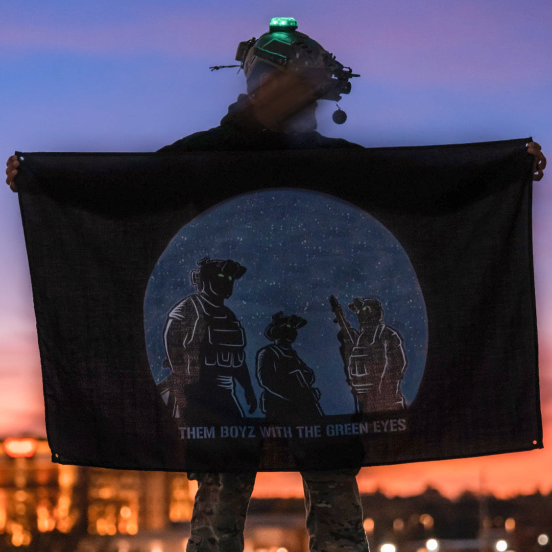 Banner de ellos, muchachos