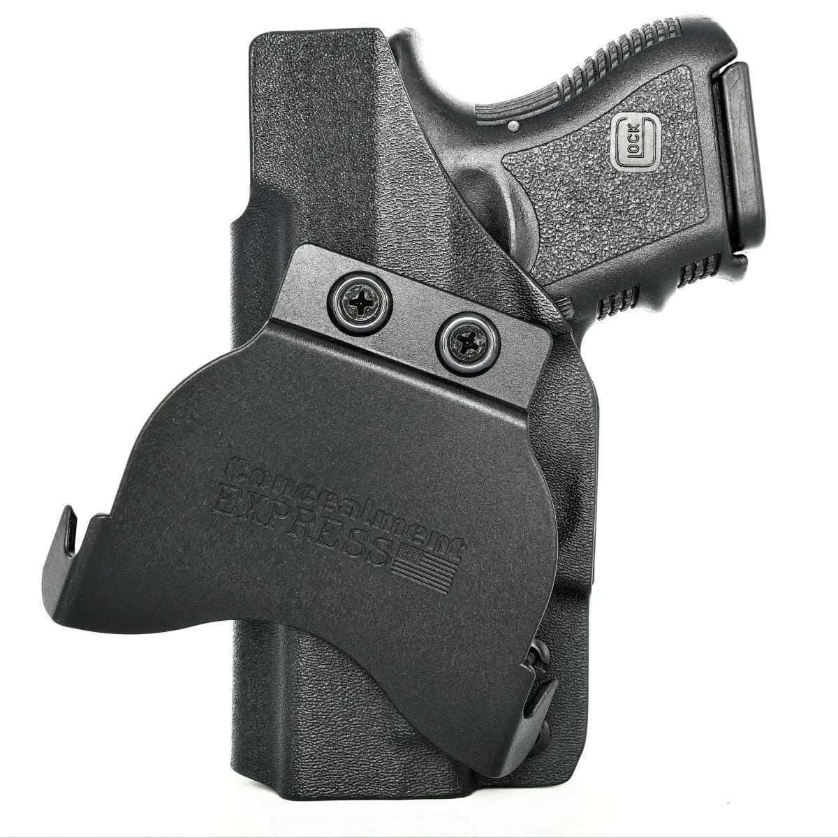 Paddle Holster fits: Glock 26 27 33 (Optic Ready)