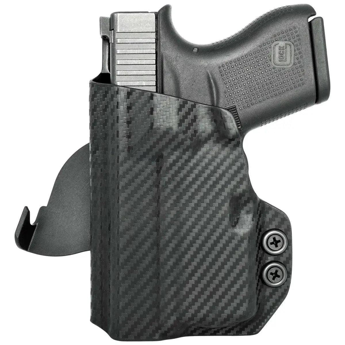 Paddle Holster fits: Glock 43X TLR6
