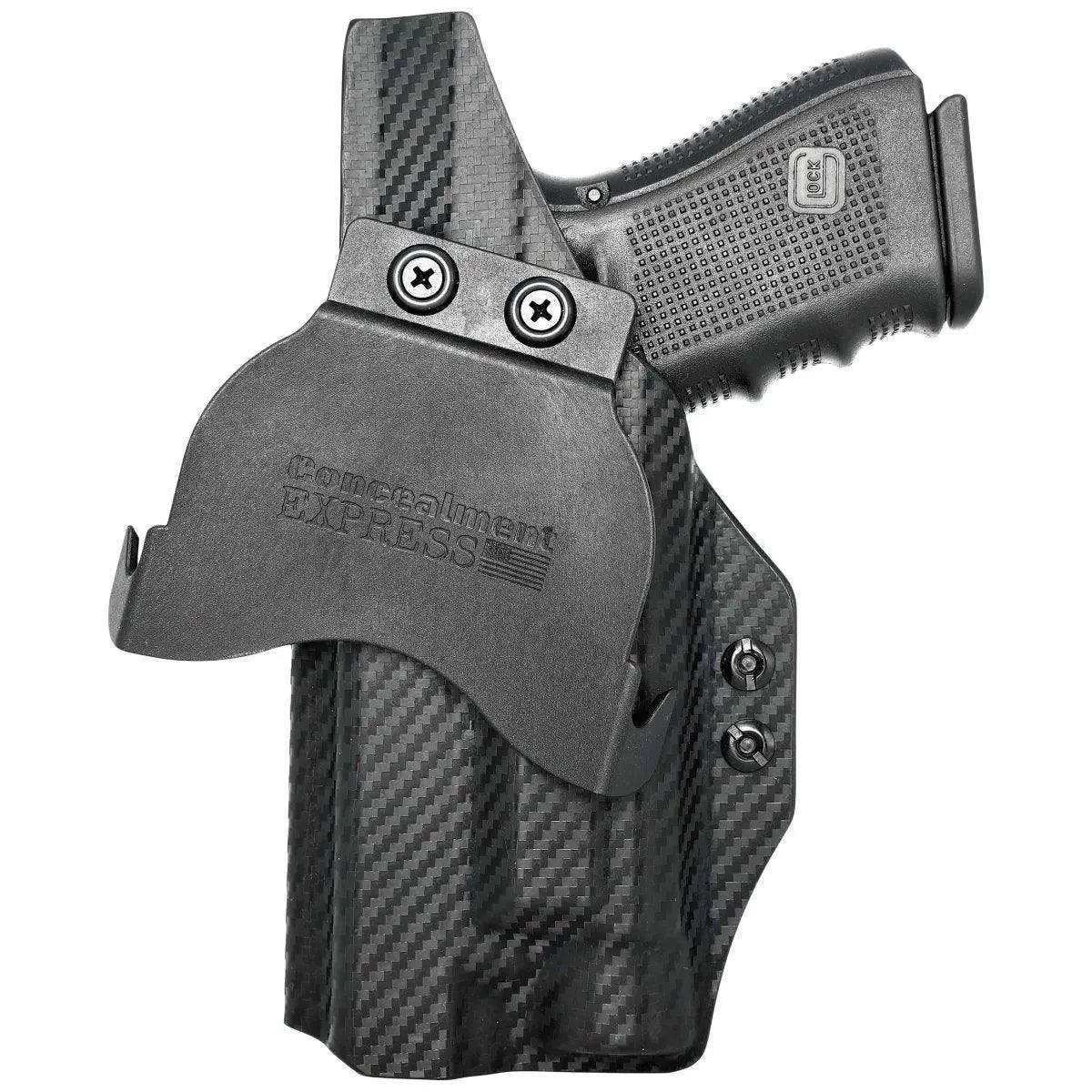 Paddle Holster fits: Glock 17 19 19X 26 31 32 33 34 45 TLR-1