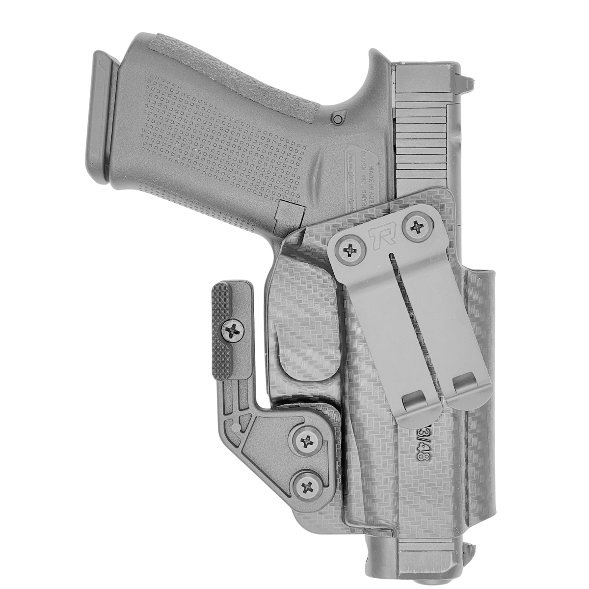 Plus Line IWB KYDEX Holster fits: Glock 43X