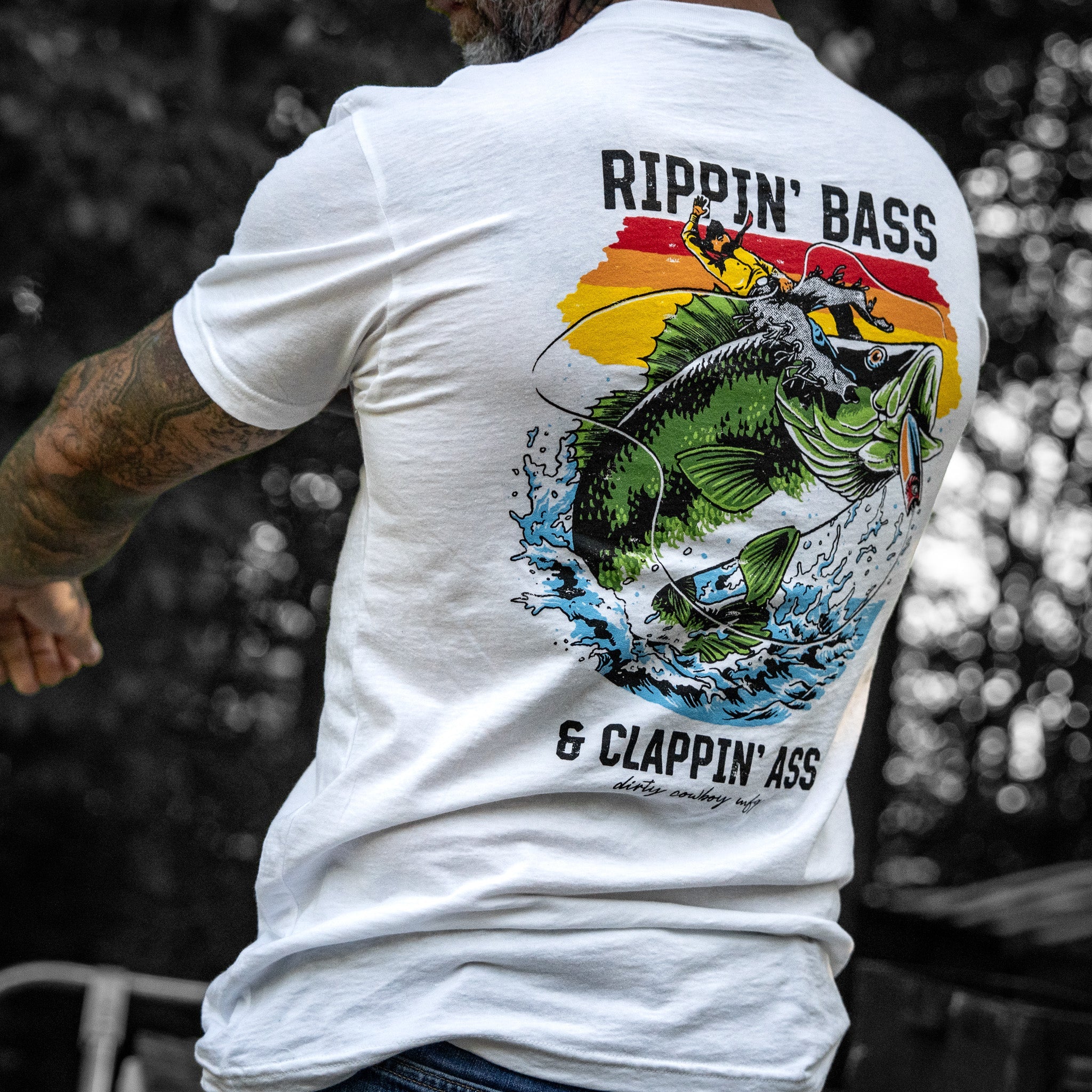 Rippin' Bass & Clappin' Ass Men's T-Shirt