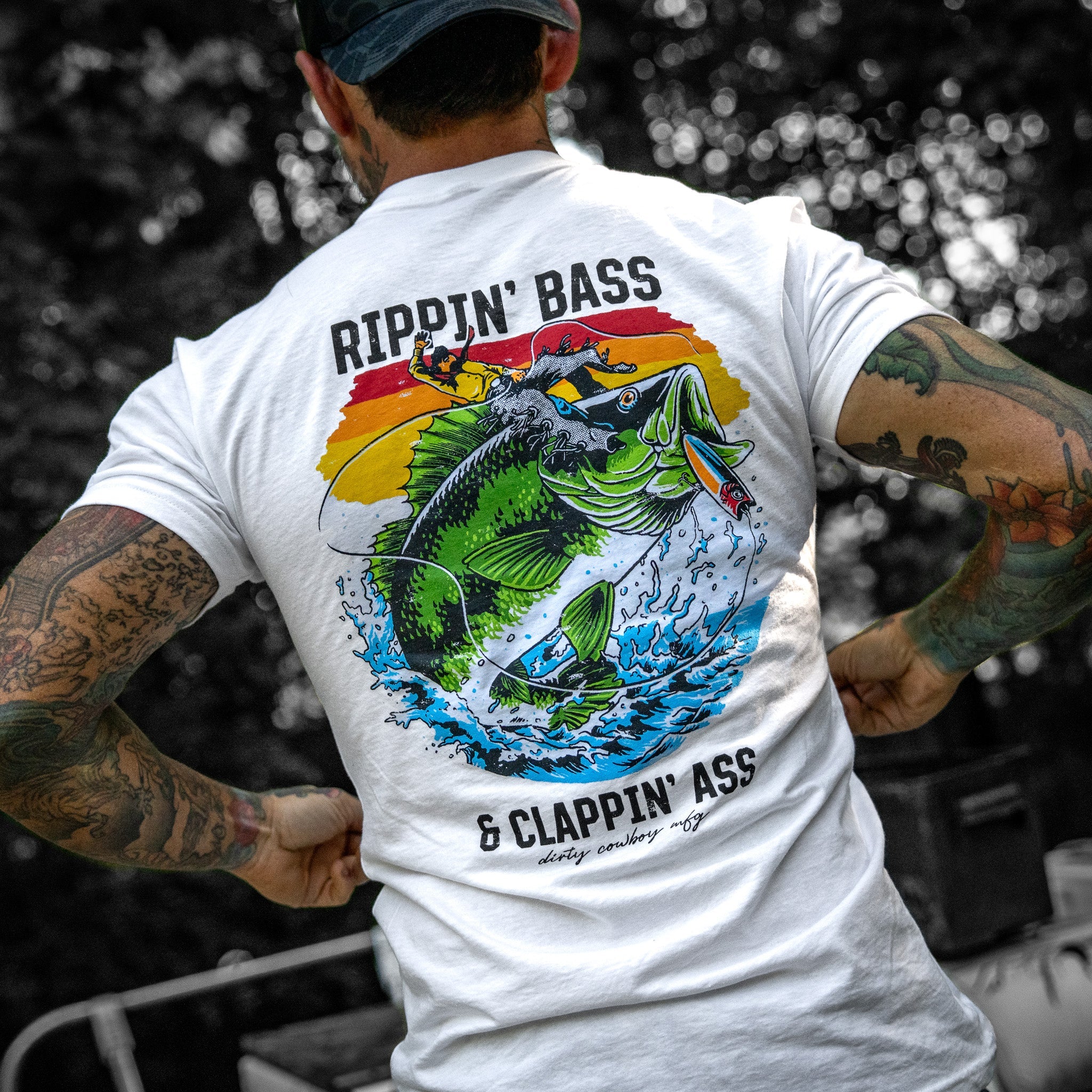 Rippin' Bass & Clappin' Ass Men's T-Shirt