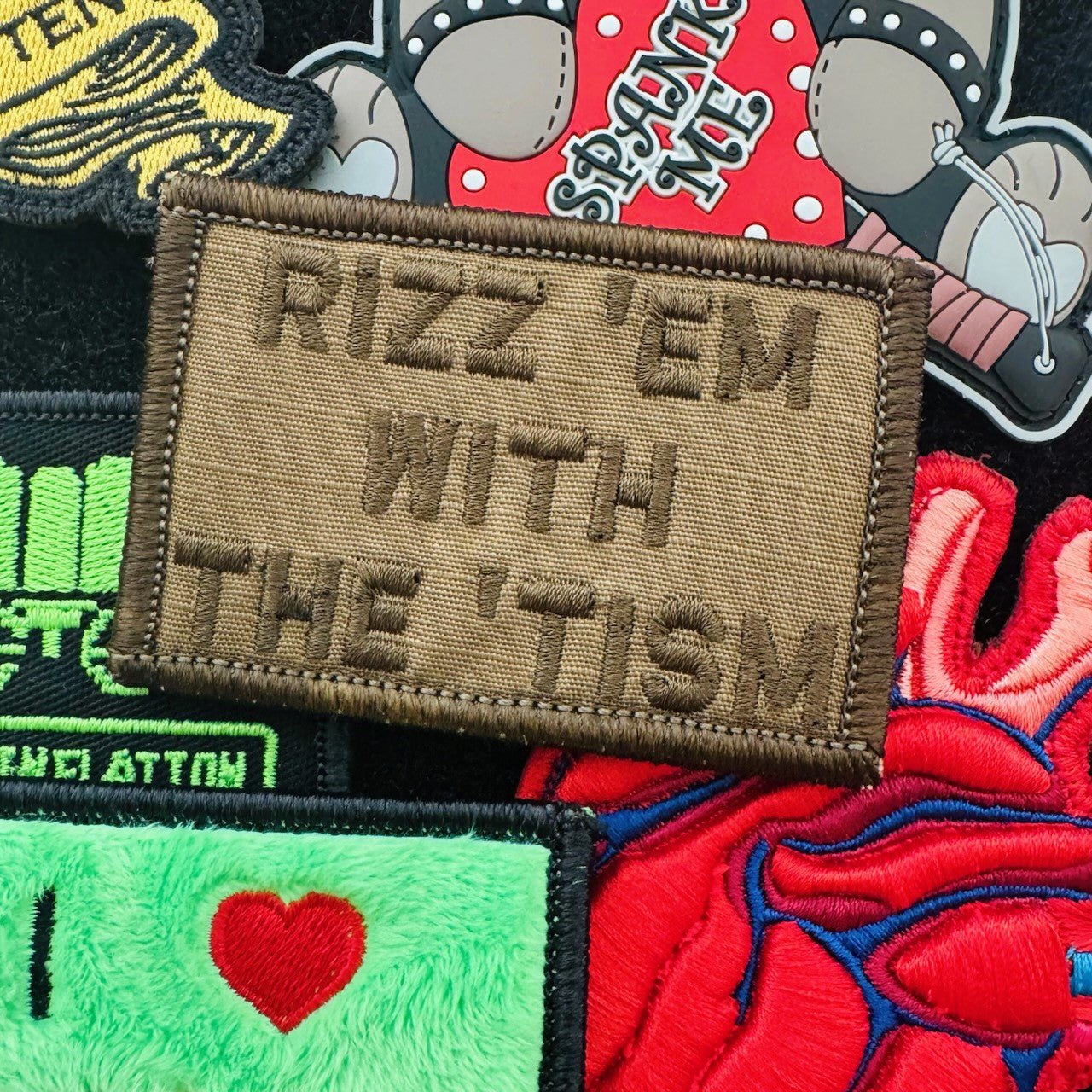 “RIZZ 'EM WITH THE ‘TISM" TACTICAL MORALE PATCH