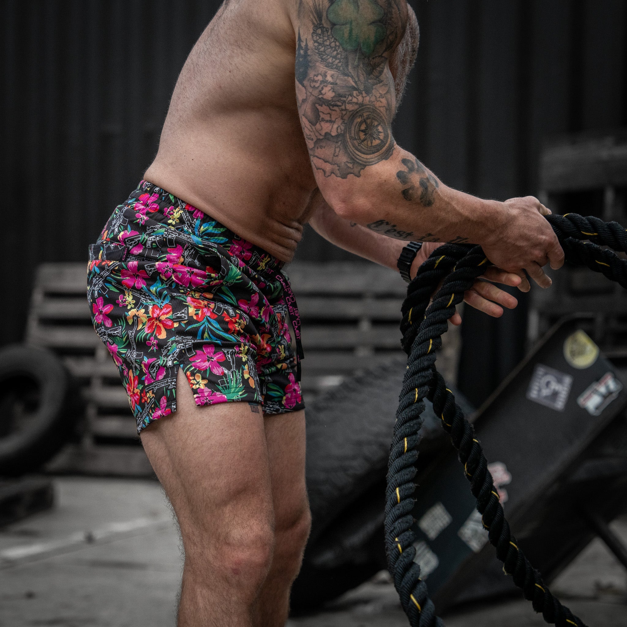 Herren Mesh-Shorts „Hoochie Daddy“ | 5 Zoll