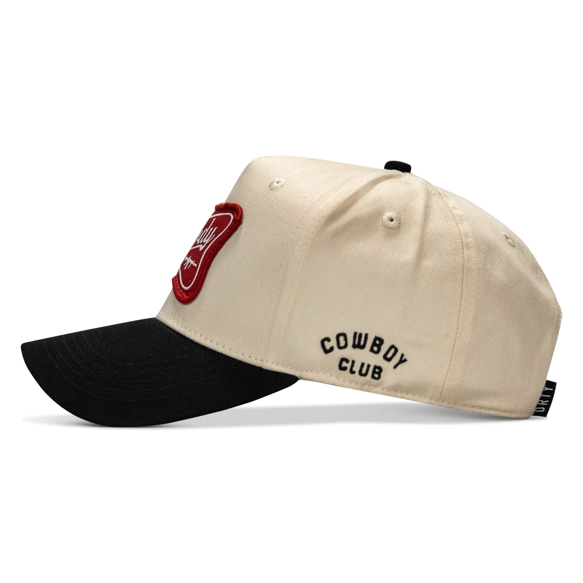 Rowdy Beer Patch Classic 5 Pannel Snapback Hat