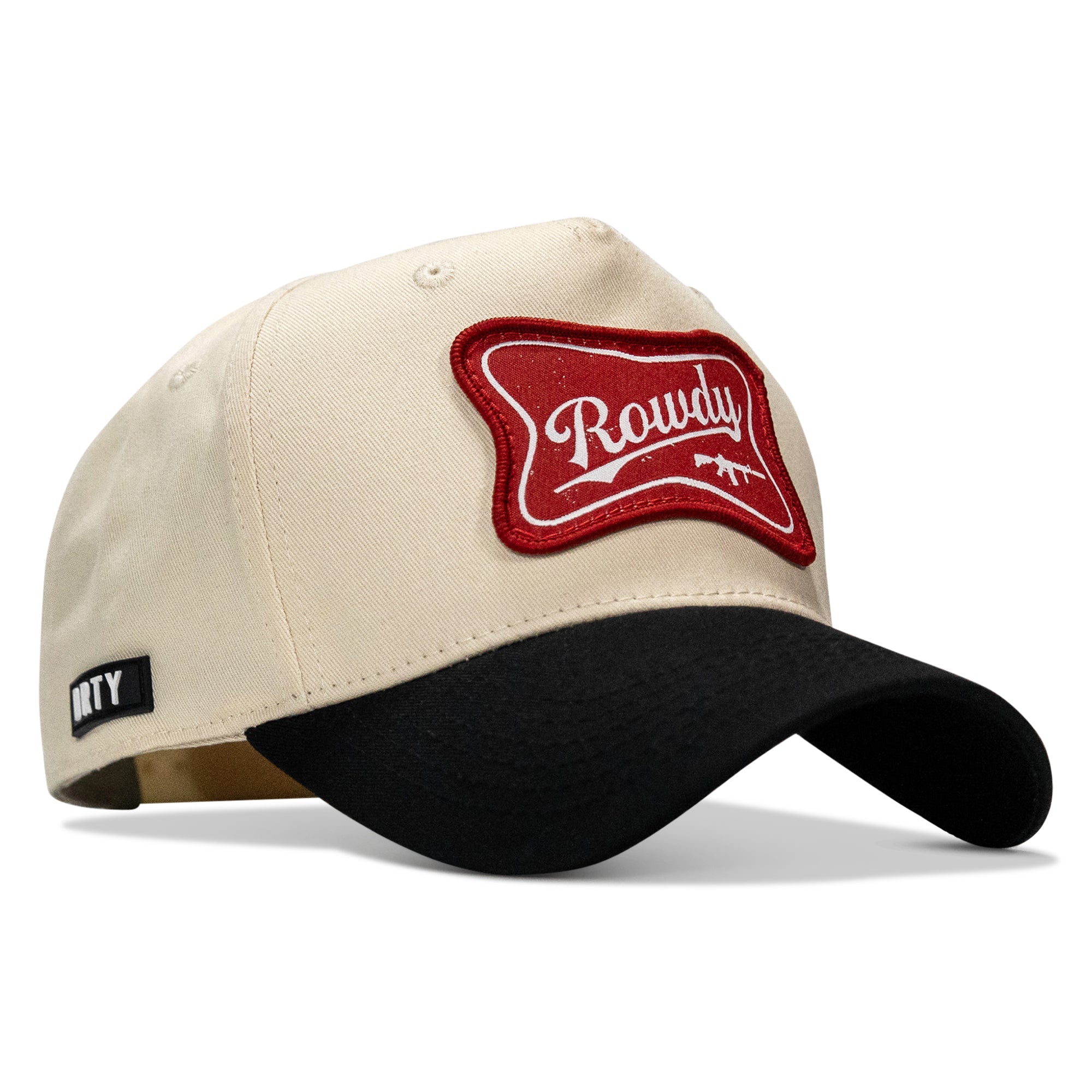 Rowdy Beer Patch Classic 5 Pannel Snapback Hat