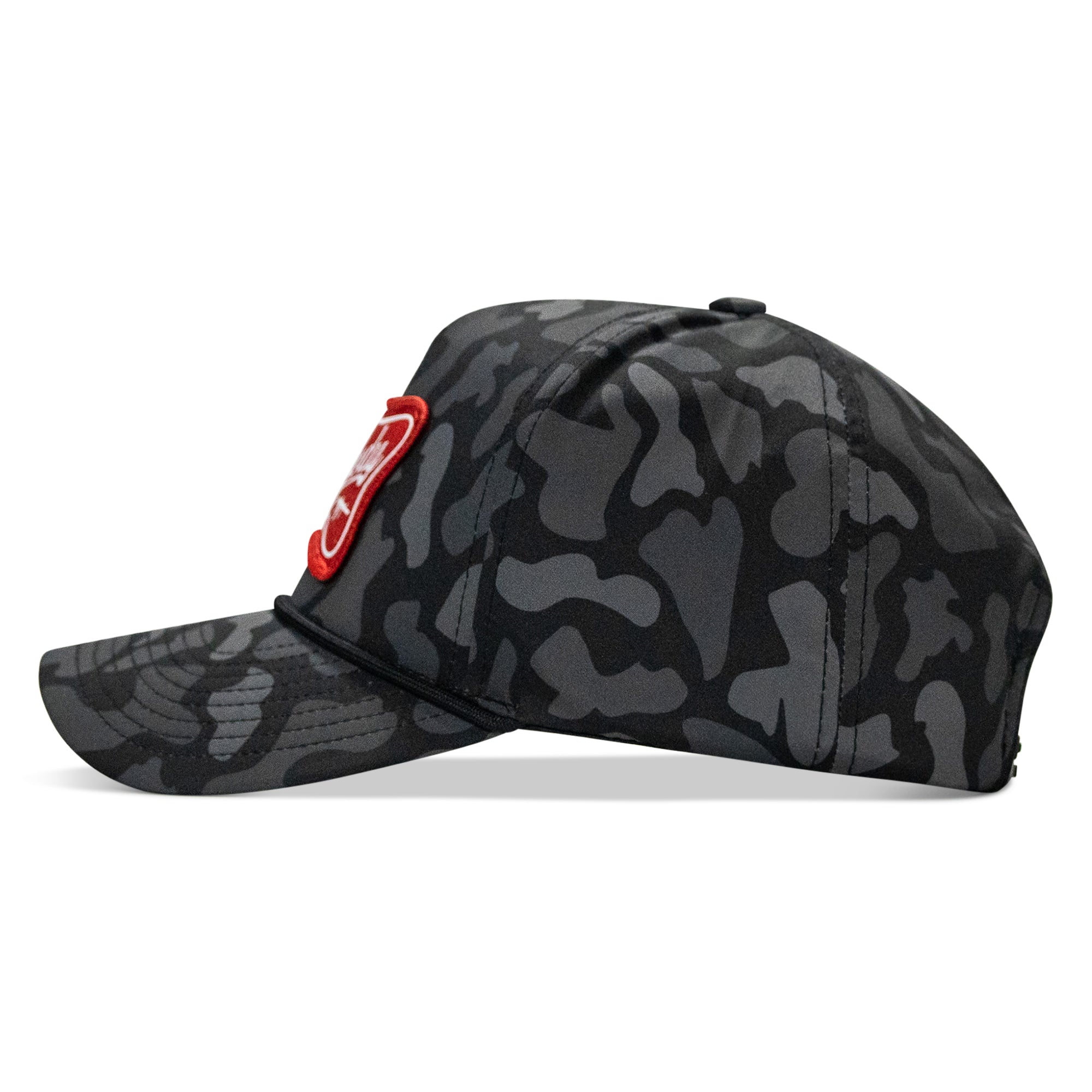 Rowdy Beer Logo Patch 5 Panel Snapback