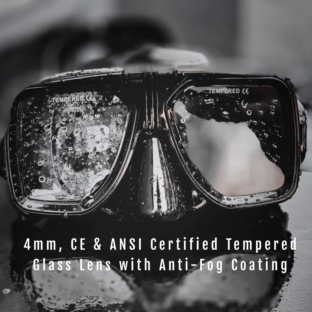 USCG Rescue Swimmer Dive Mask and Snorkel Combo