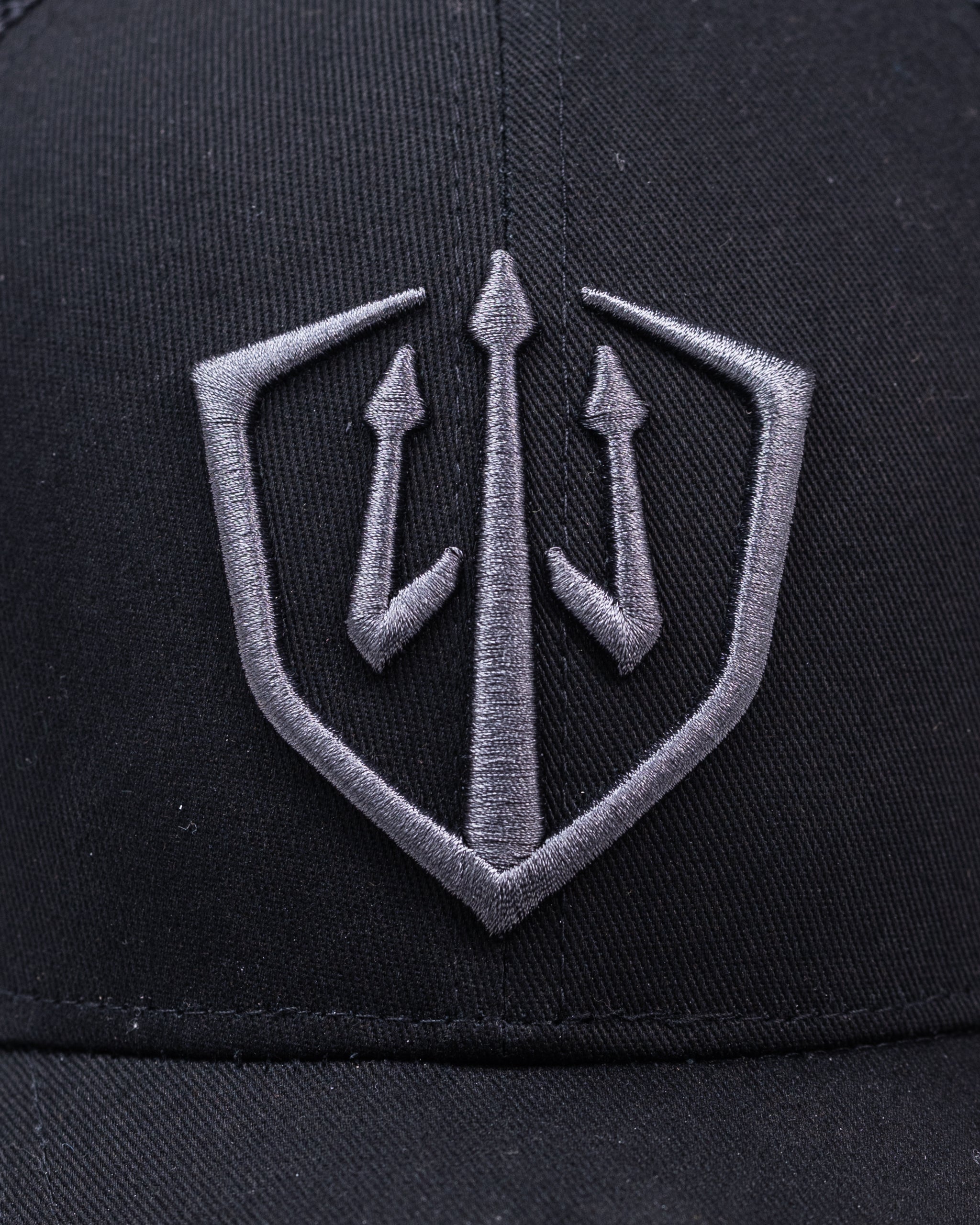 Gray Trident Trucker