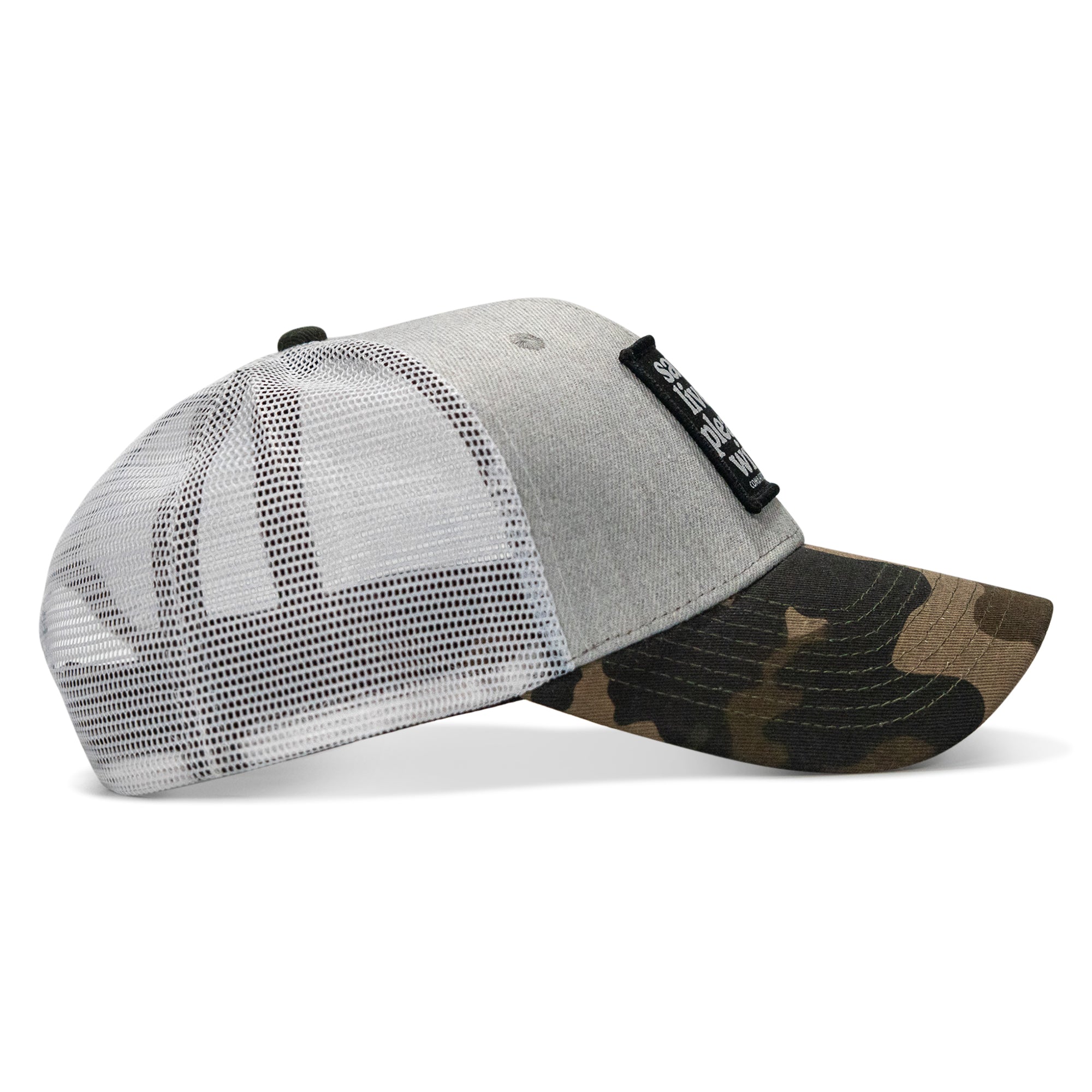 SAVIN' LIVES & PLEASIN' WIVES Patch SnapBack Hat