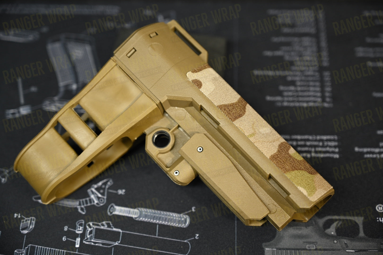 SB Tactical SBA3 Brace Wrap - in Cordura Fabric