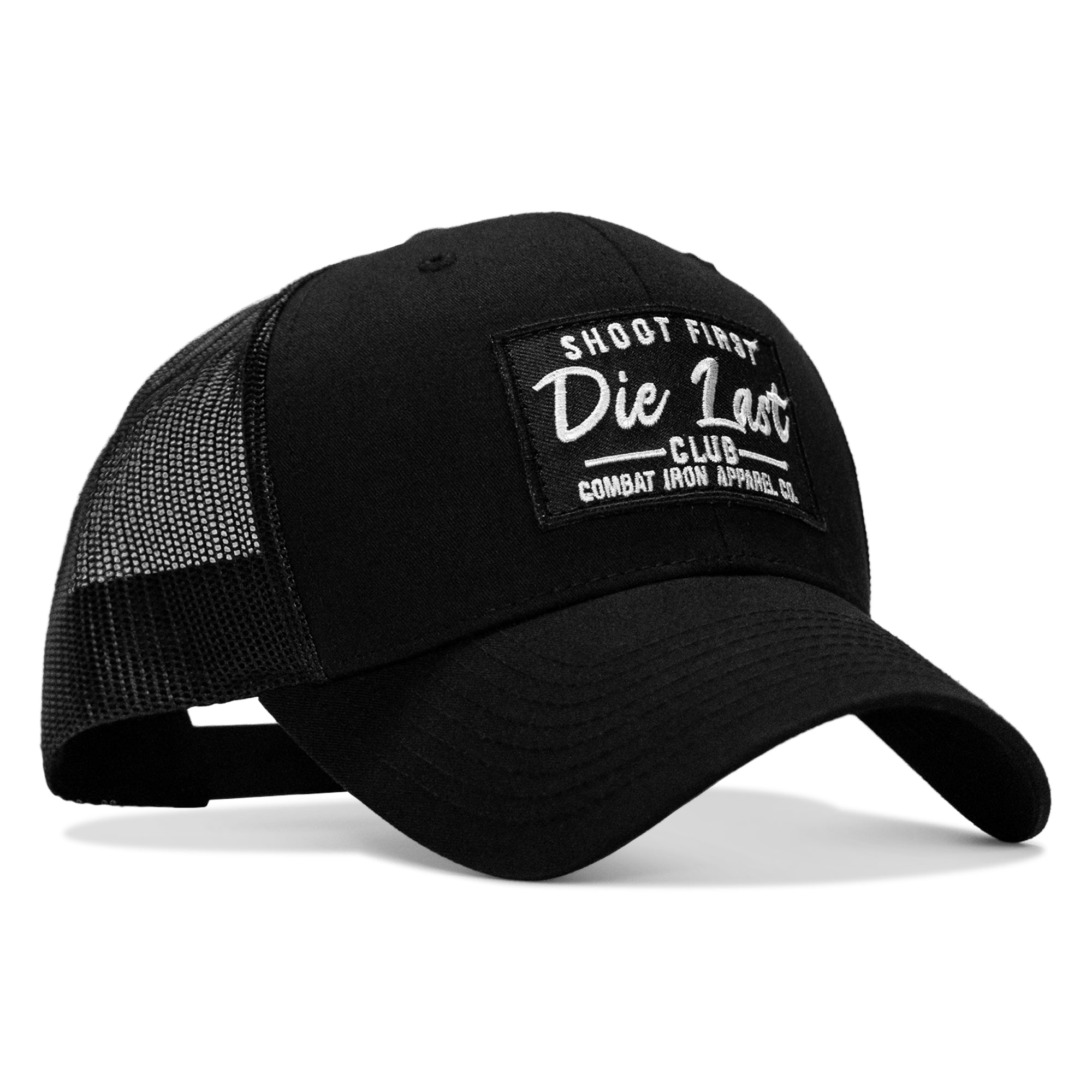 Shoot First. Die Last. Club Patch Snapback