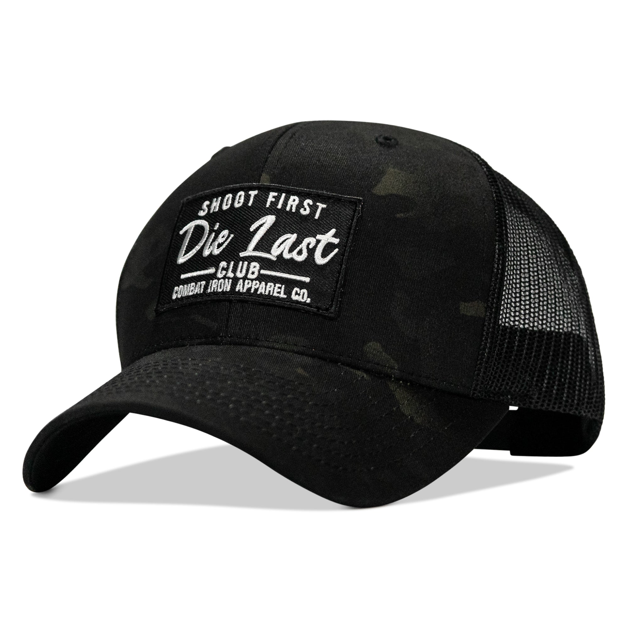 Shoot First. Die Last. Club Patch Snapback