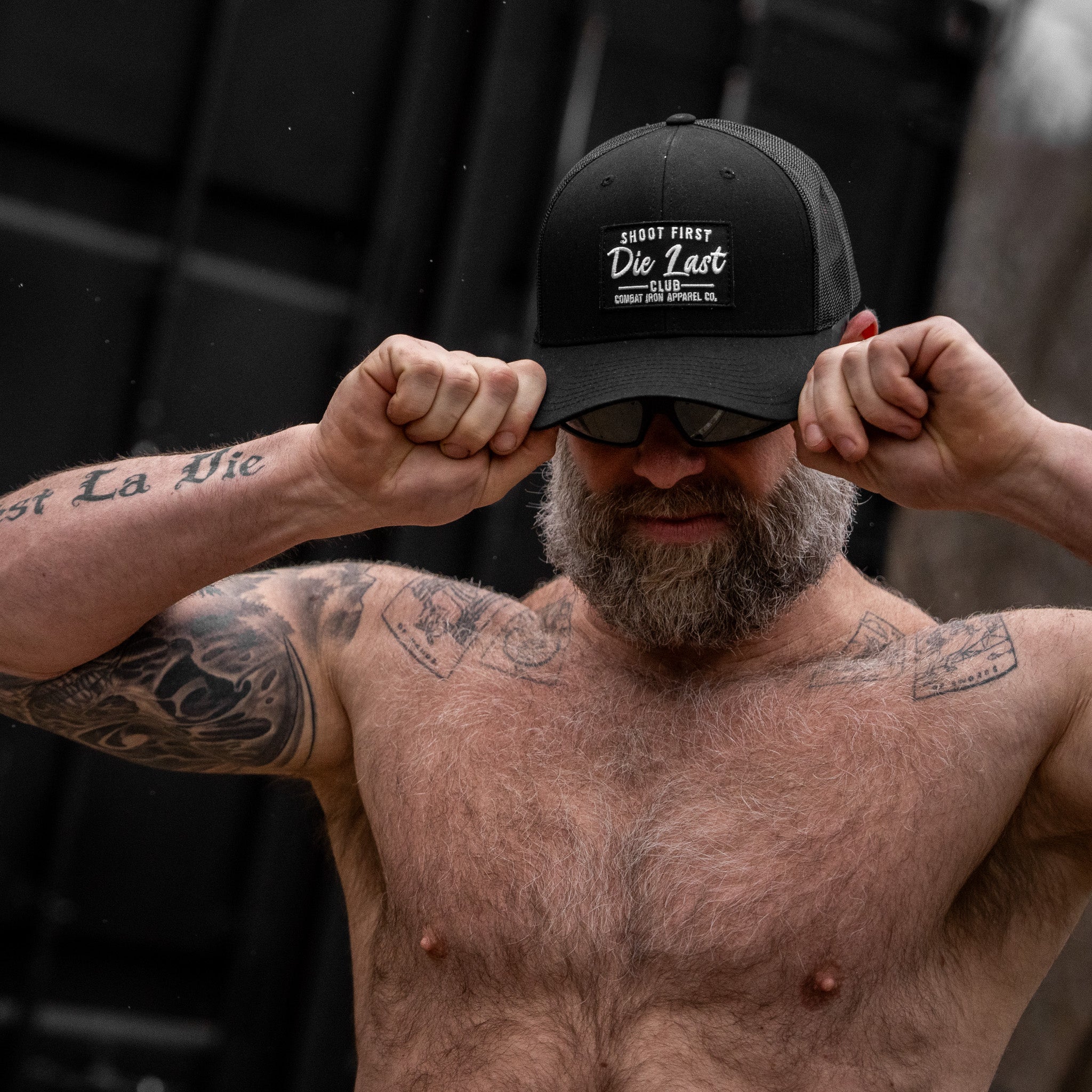 Shoot First. Die Last. Club Patch Snapback