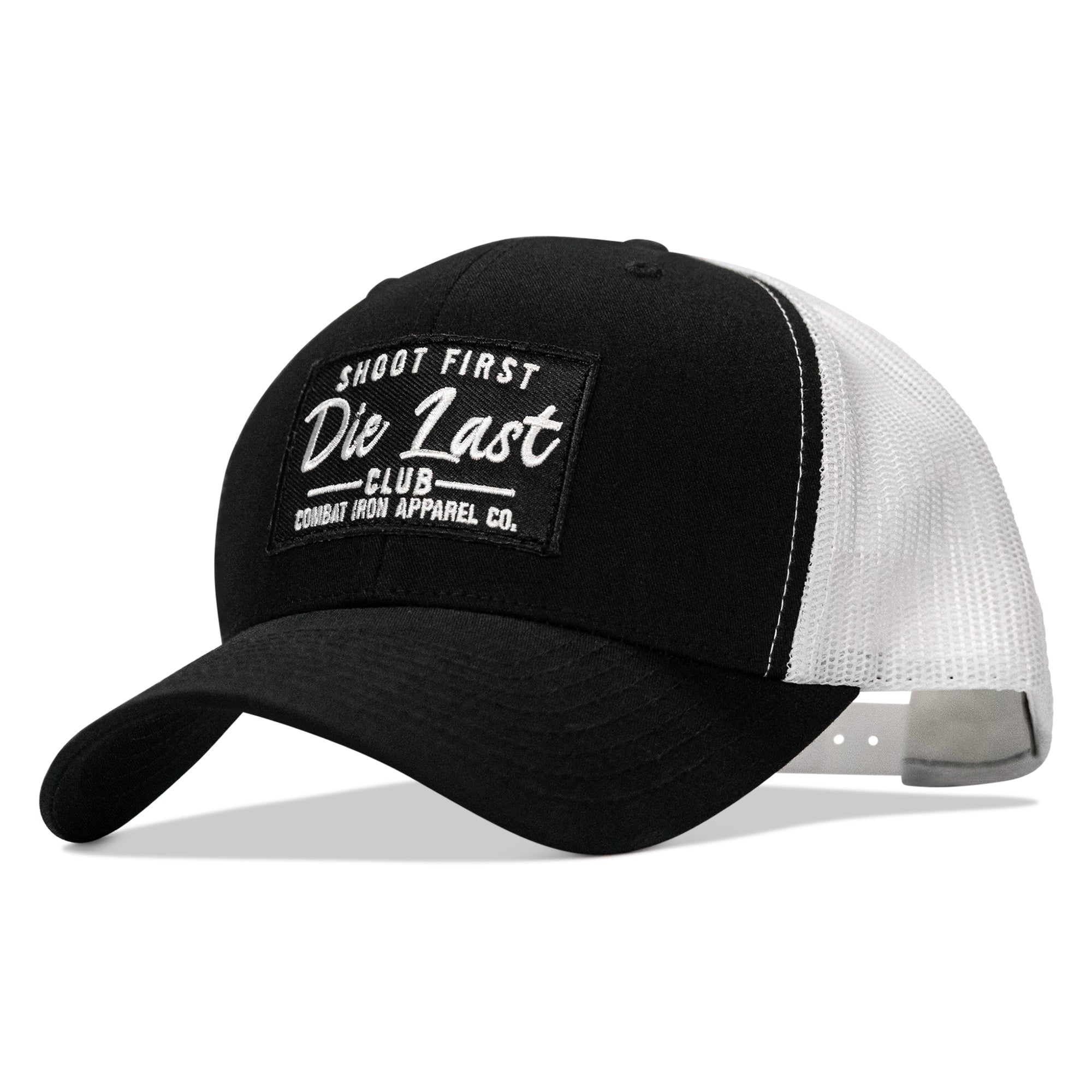 Shoot First. Die Last. Club Patch Snapback