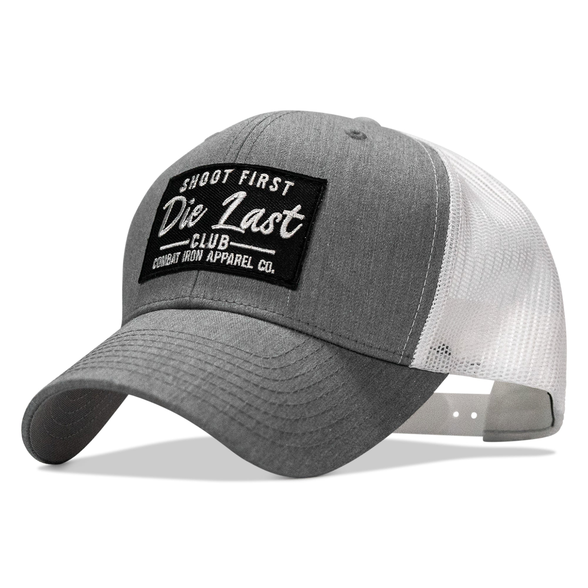 Shoot First. Die Last. Club Patch Snapback