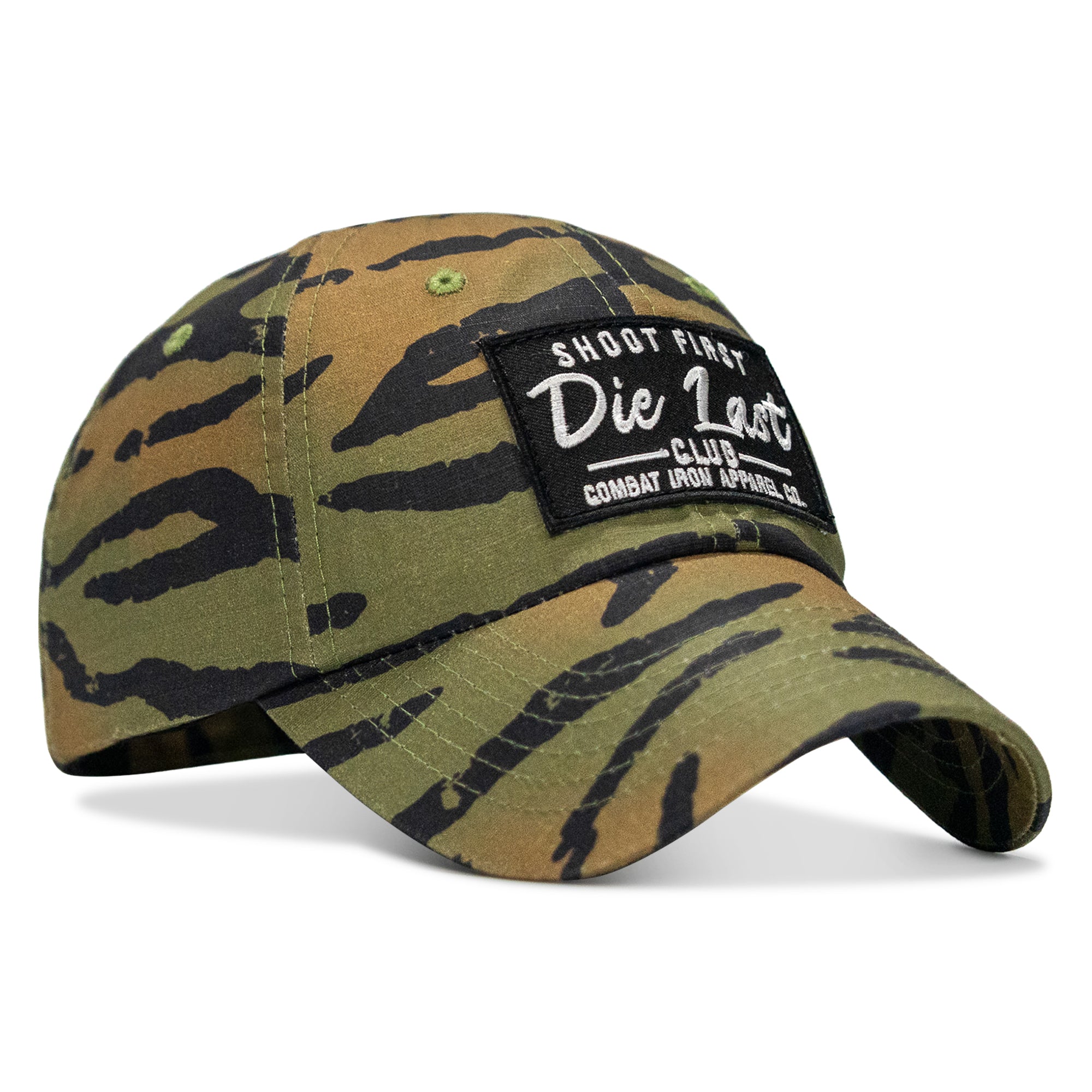 Shoot First. Die Last. Club Patch Ripstop Snapback
