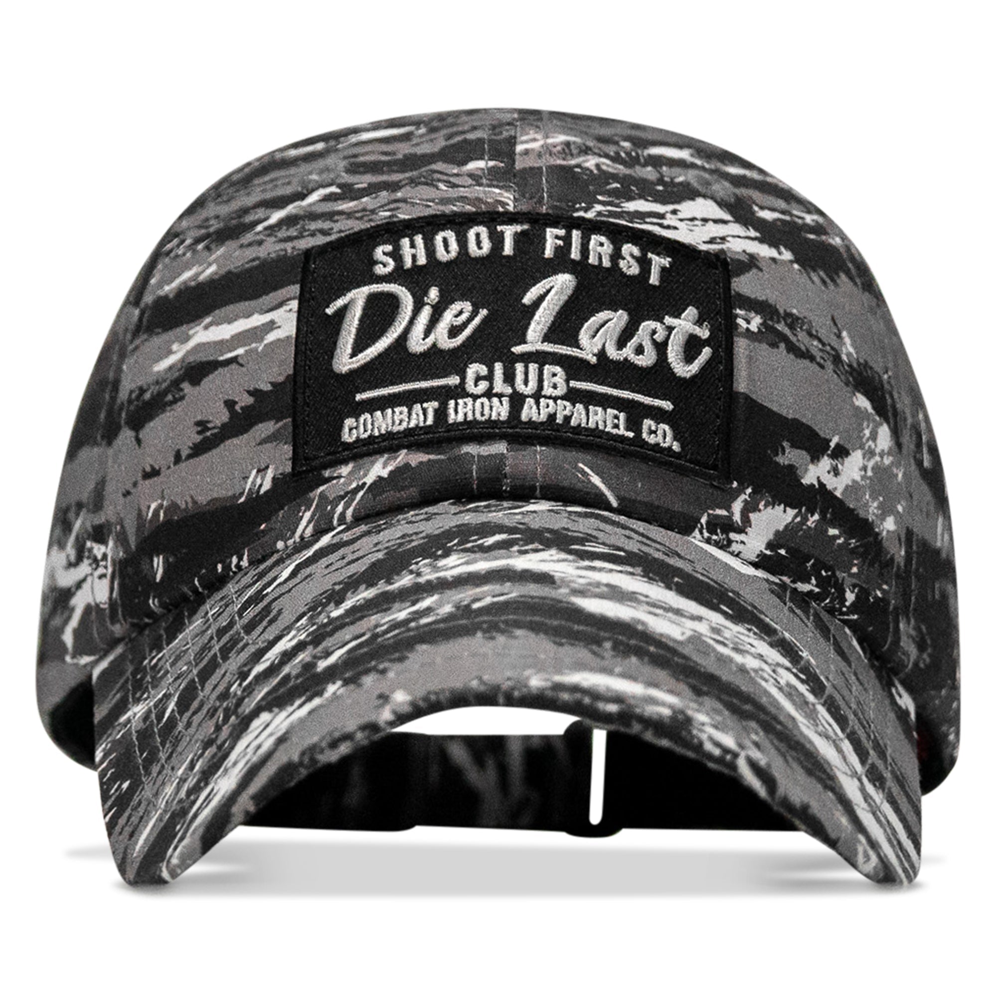 Shoot First. Die Last. Club Patch Ripstop Snapback
