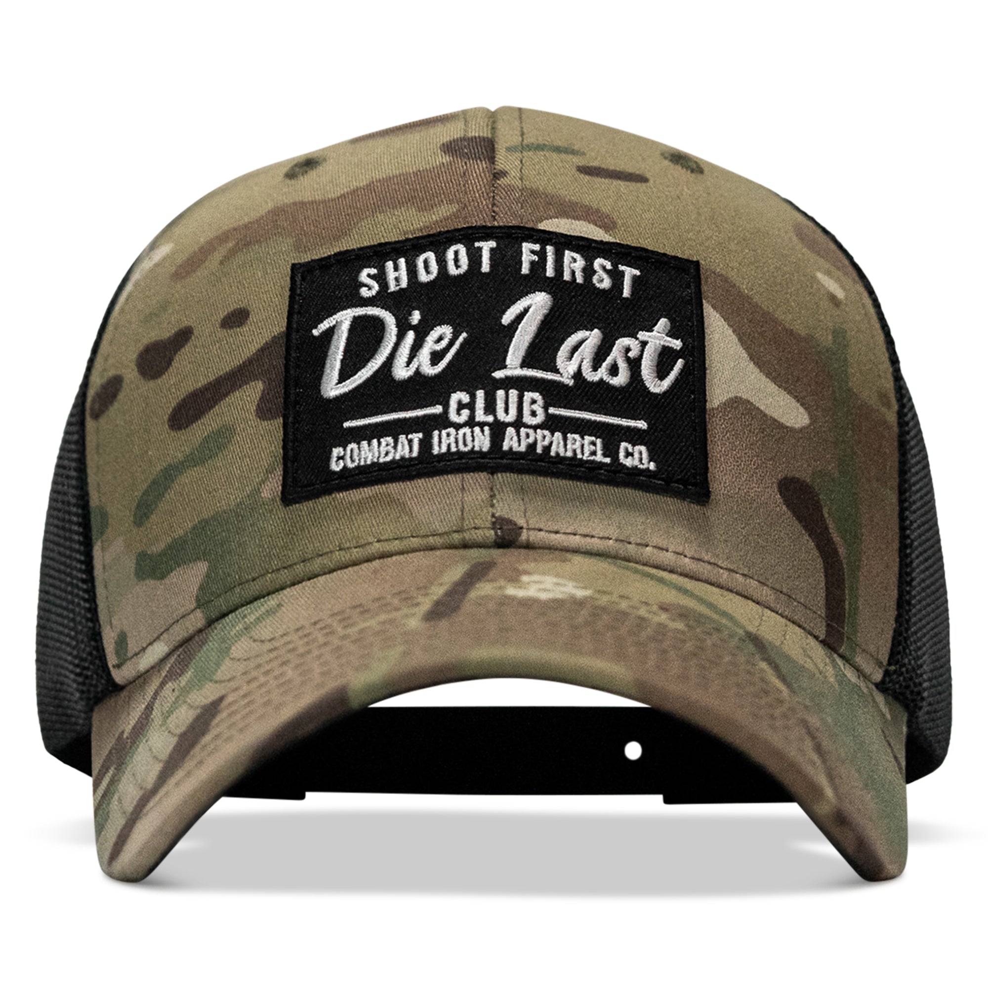 Shoot First. Die Last. Club Patch Snapback