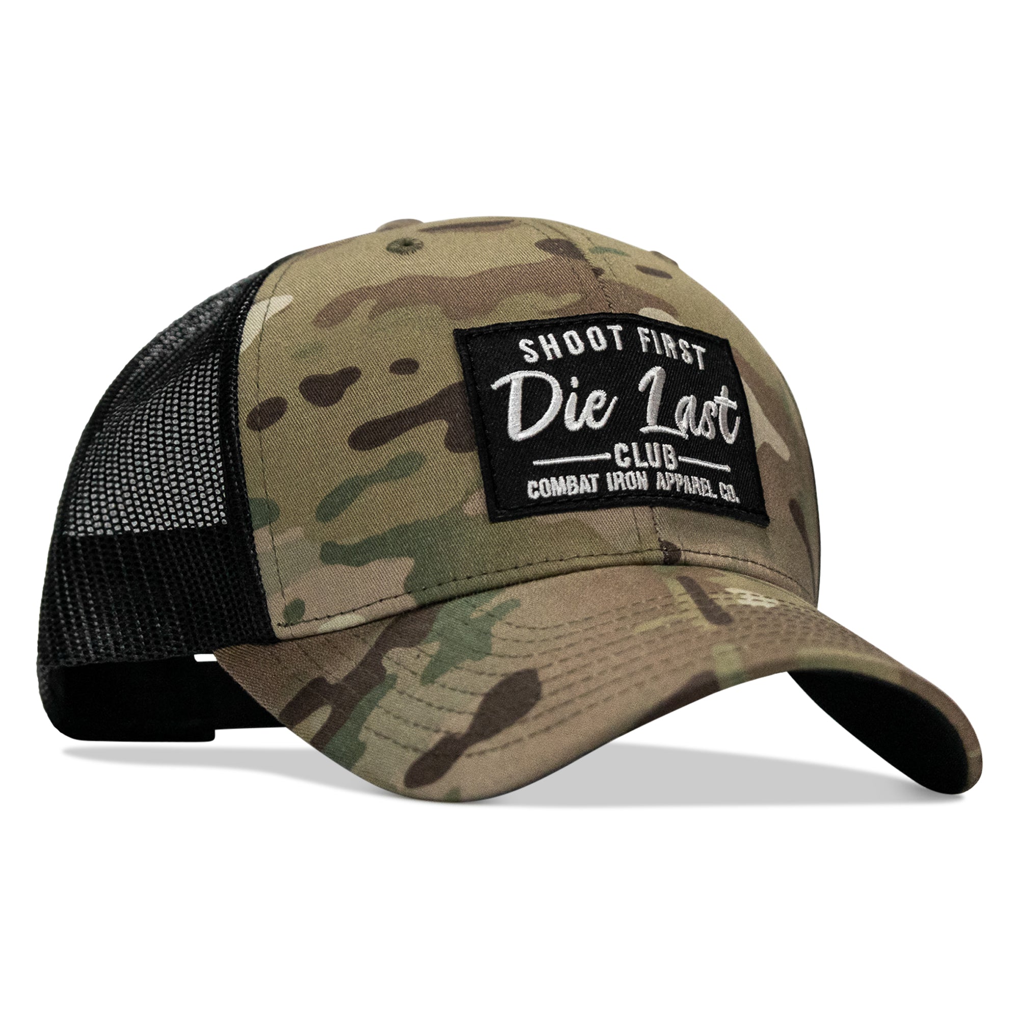 Shoot First. Die Last. Club Patch Snapback