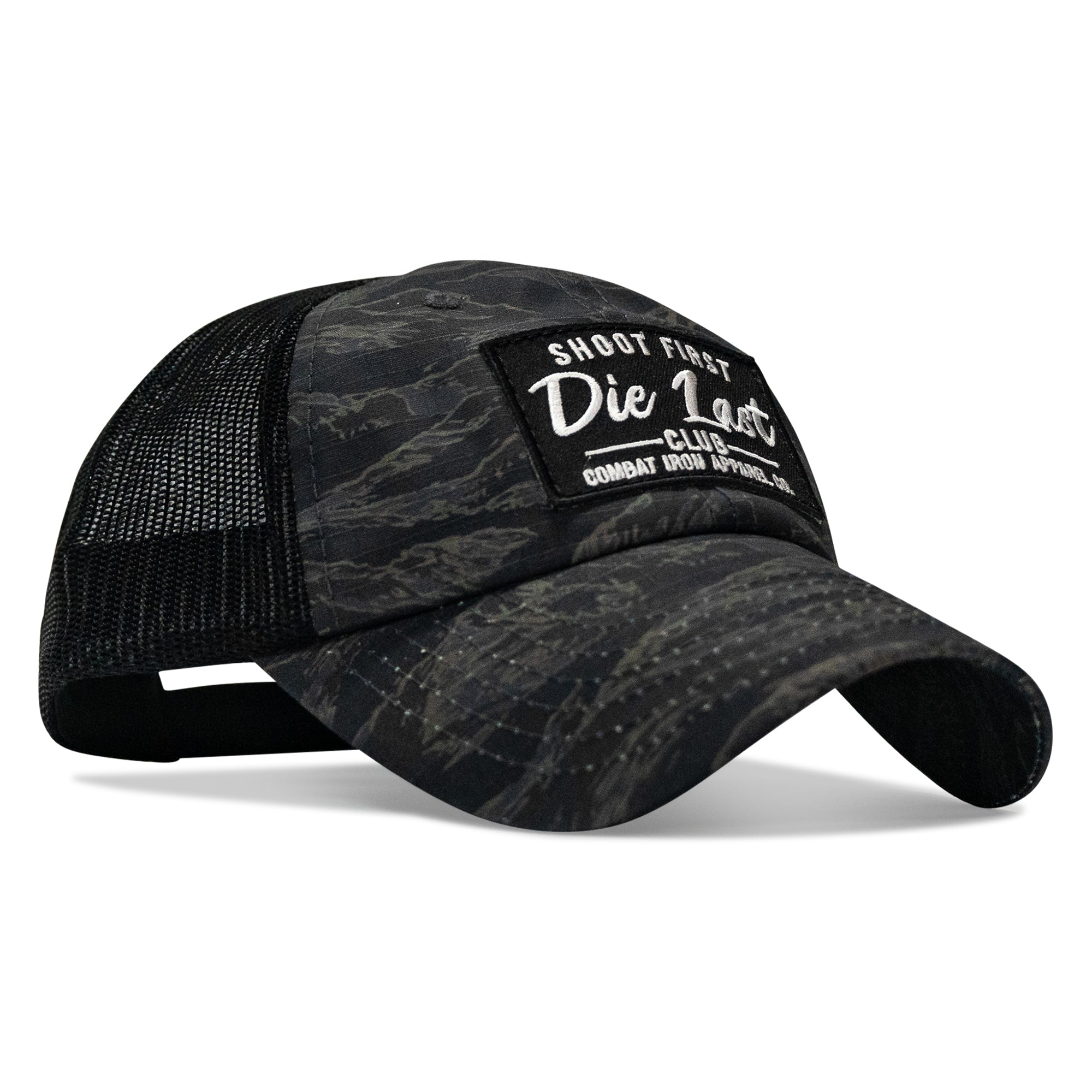 Shoot First. Die Last. Club Patch Ripstop Snapback