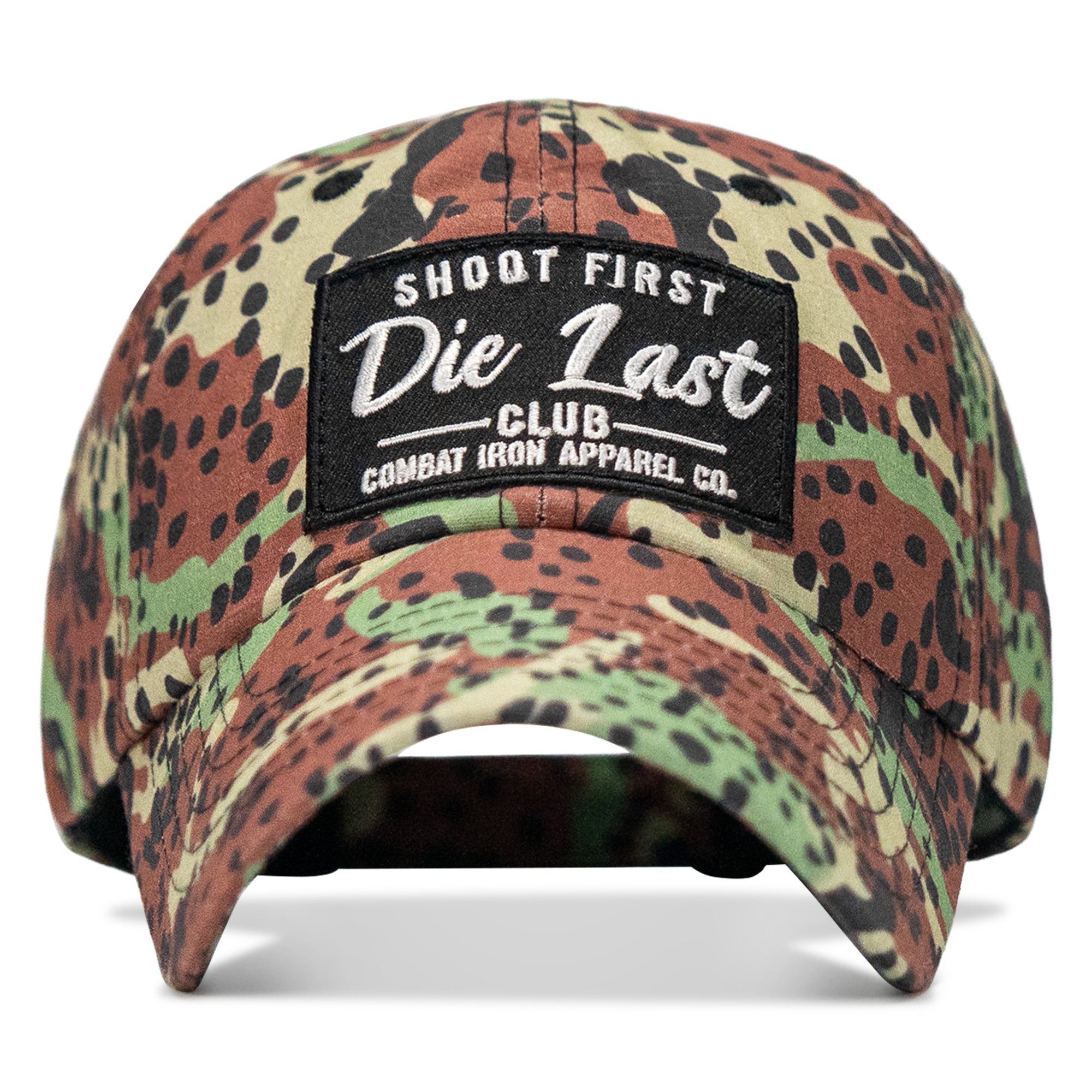 Shoot First. Die Last. Club Patch Ripstop Snapback