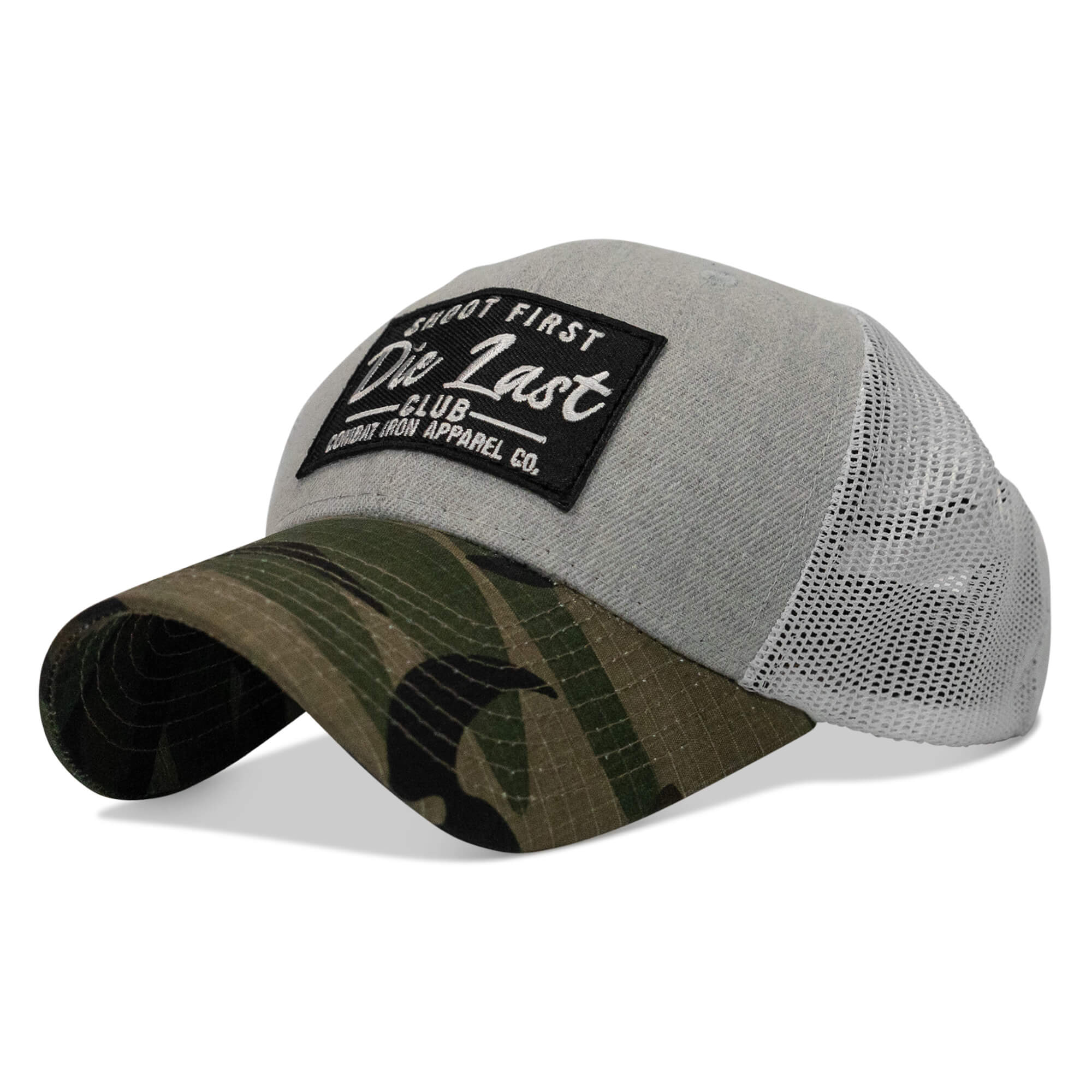 Shoot First. Die Last. Club Patch Snapback