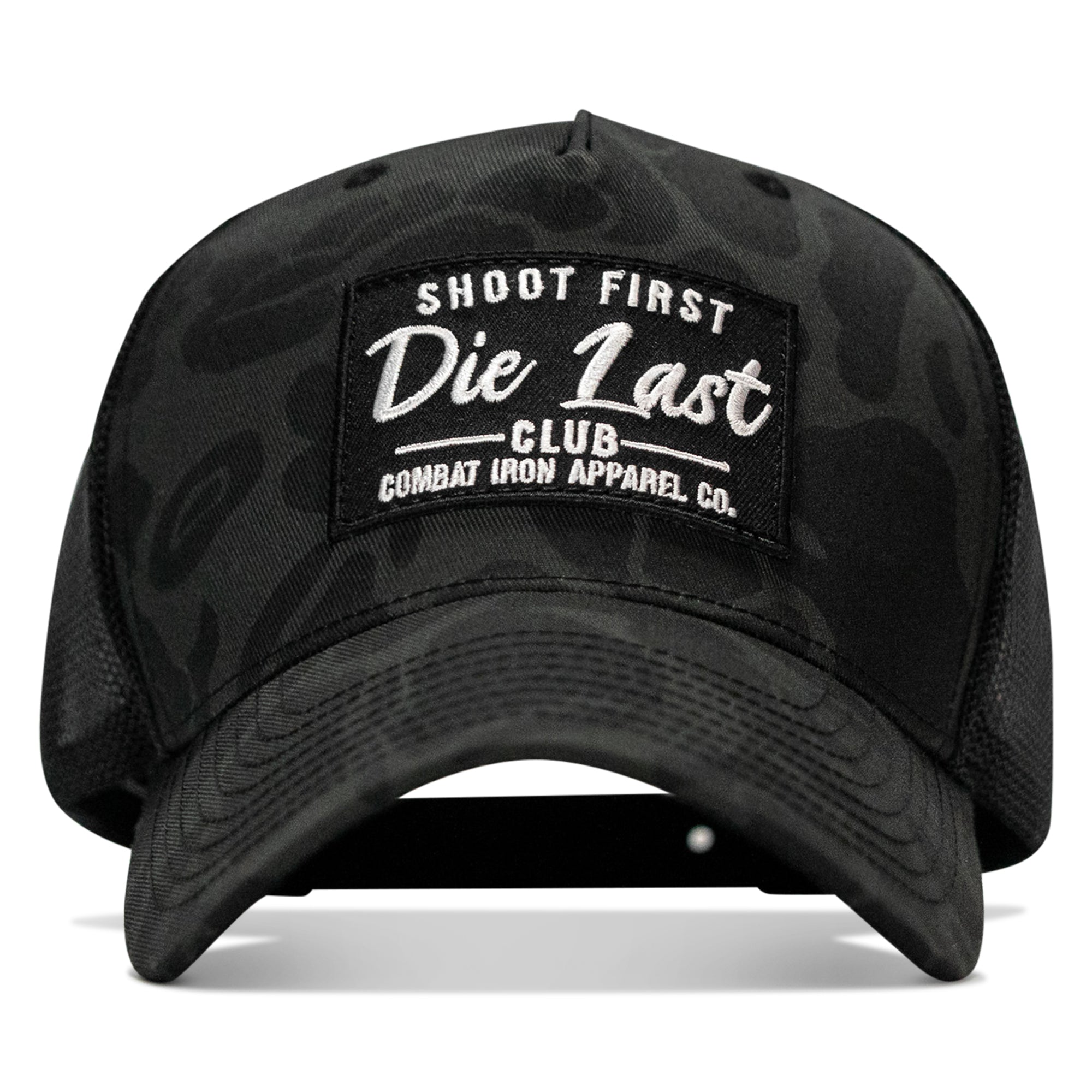 Shoot First. Die Last. Club Patch Snapback