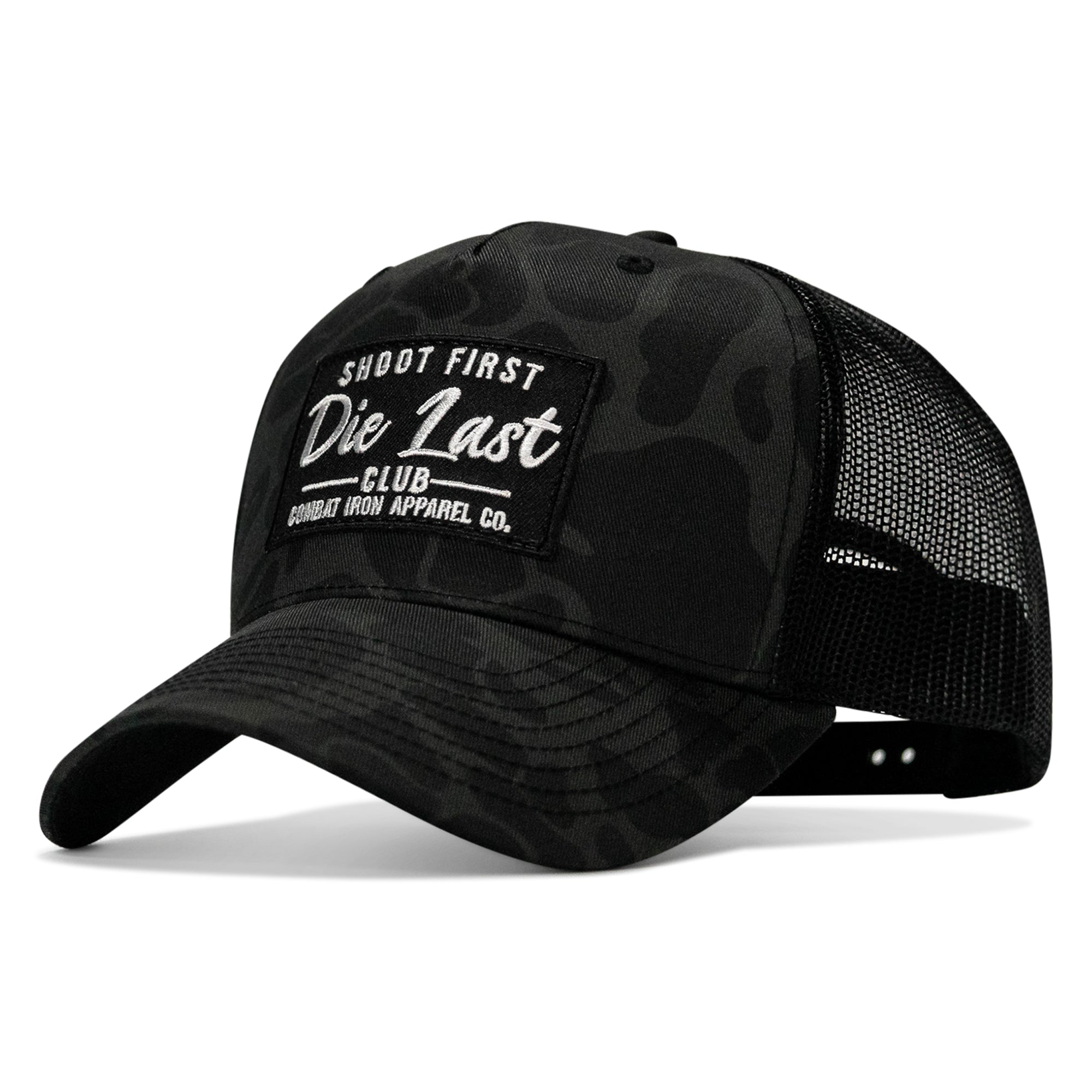 Shoot First. Die Last. Club Patch Snapback