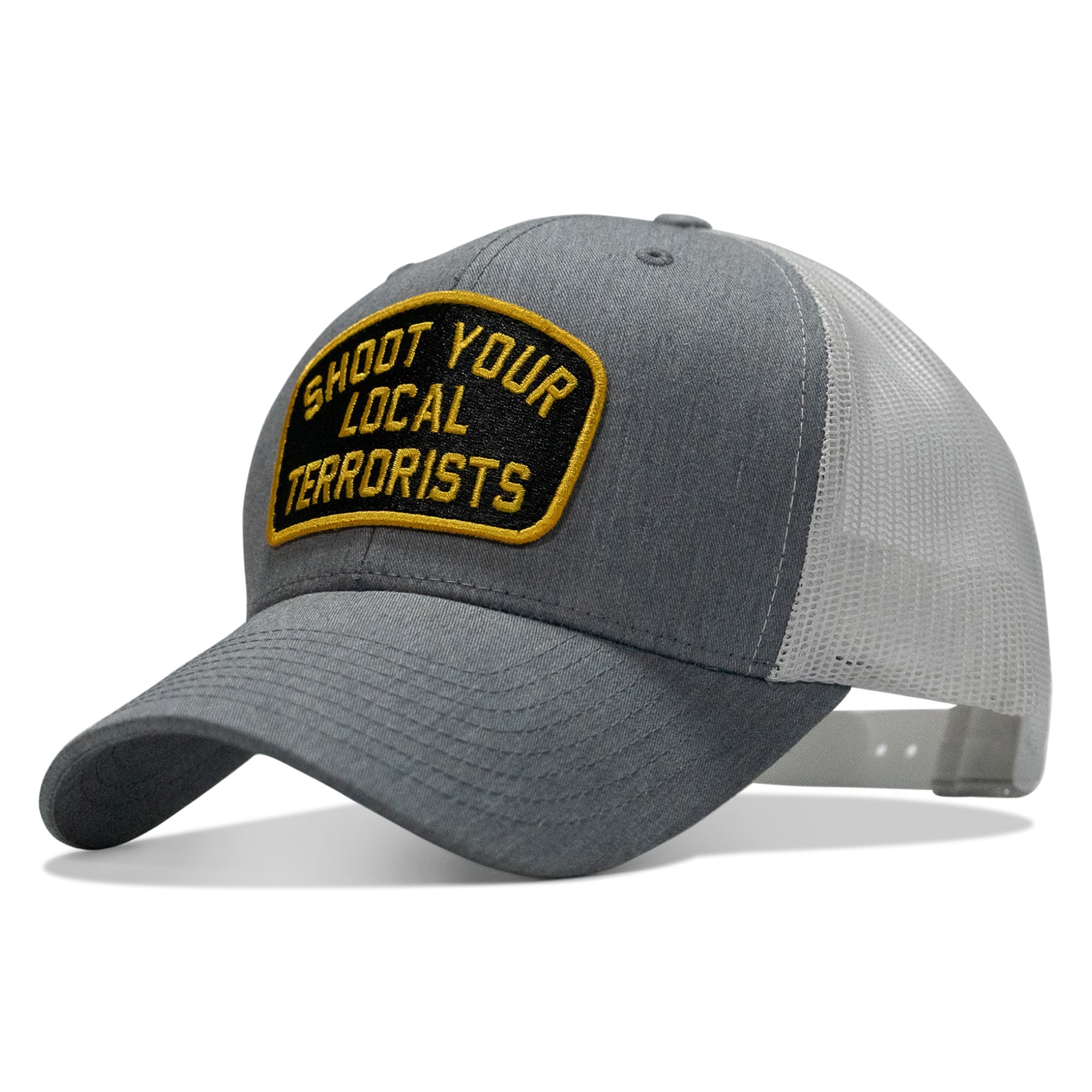 Shoot Your Local Terrorists Patch Snapback Hat