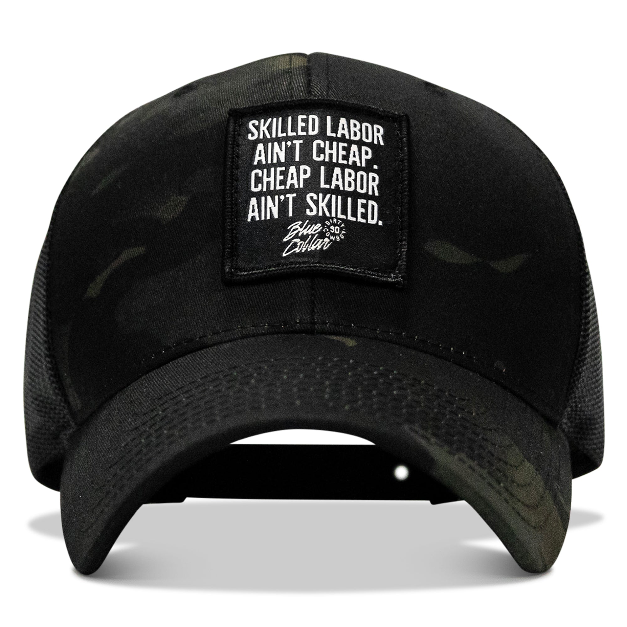 Skilled Labor Ain't Cheap Patch Snapback Hat