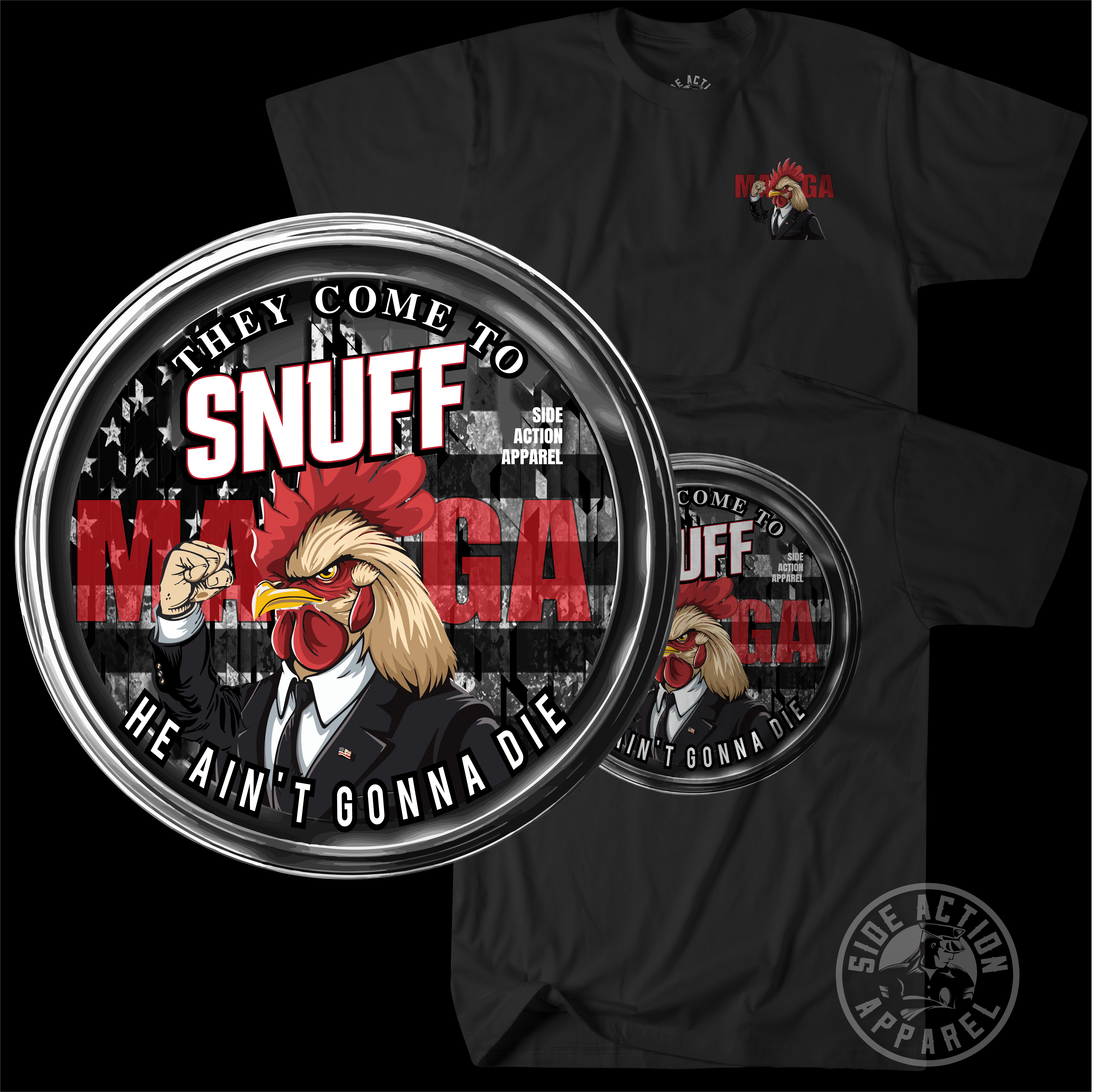 Snuff the Rooster Tee